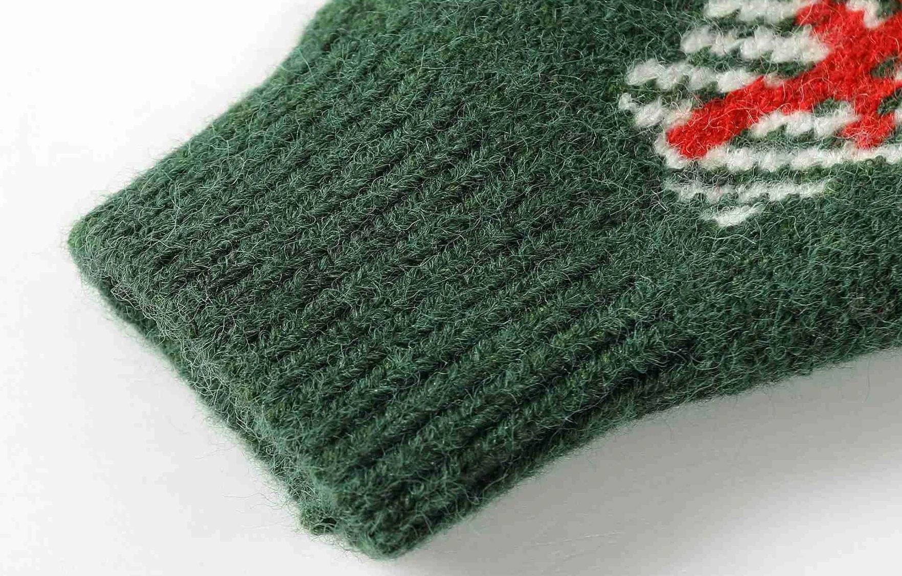 SMILING PINKER Jersey de Navidad para niños, Papá Noel, muñeco de nieve, reno, suéter de punto grueso para niños, otoño e invierno