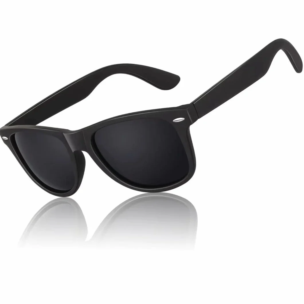 LINVO Gafas de Sol Polarizadas Hombre Mujer Protección UV Estilo Retro 80's