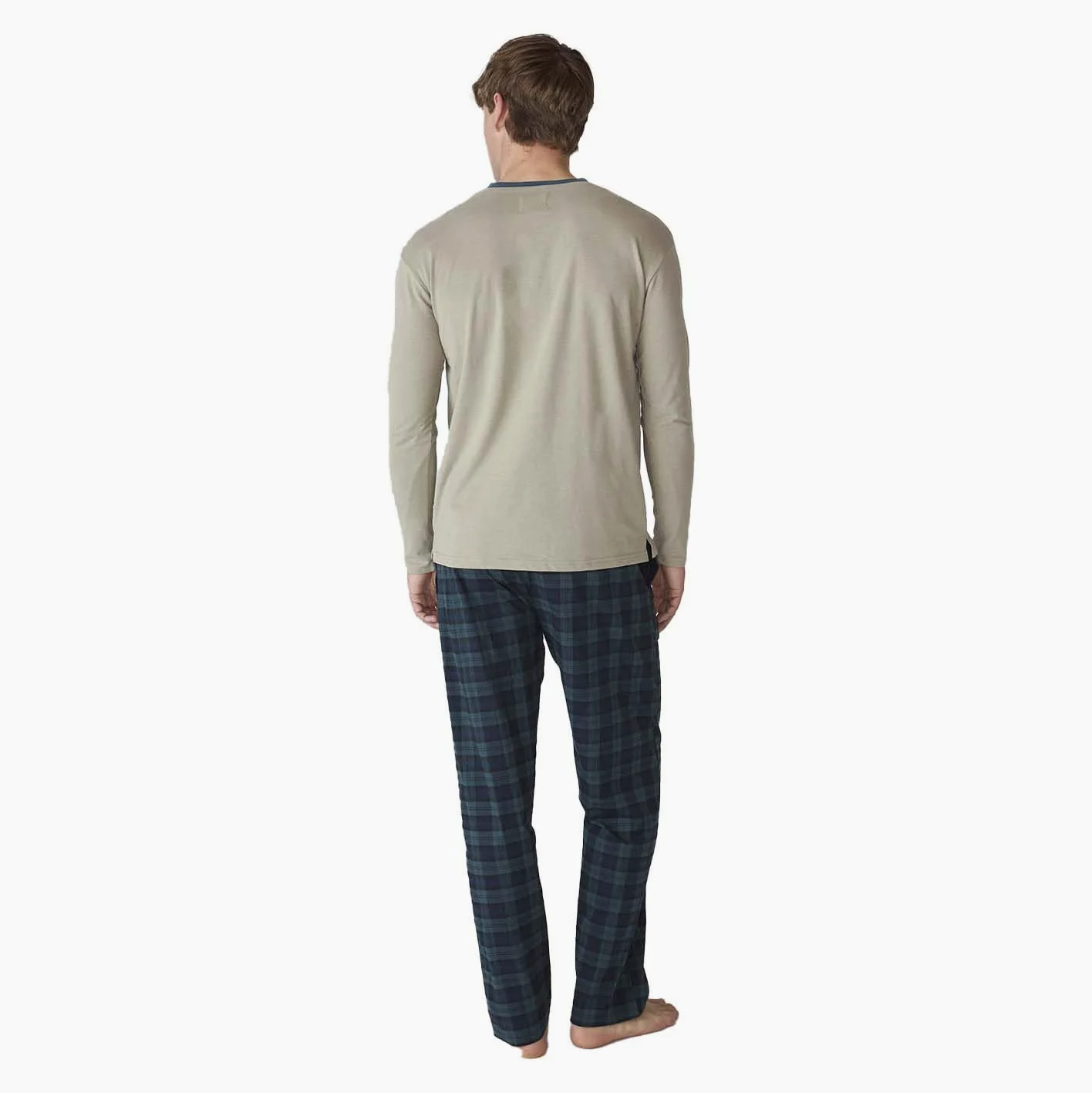 J&J Brothers Pijama Algodón Manga Larga JJBFP5602 para Hombre