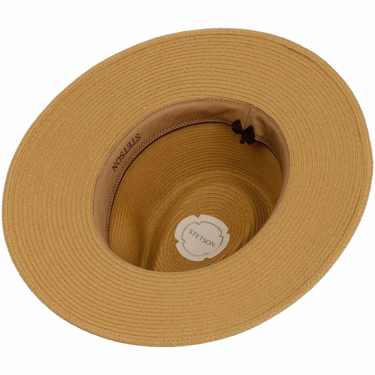 Stetson Big Brim Toyo Traveller Sombrero Paja Proteccion UV 40 Unisex Primavera Verano