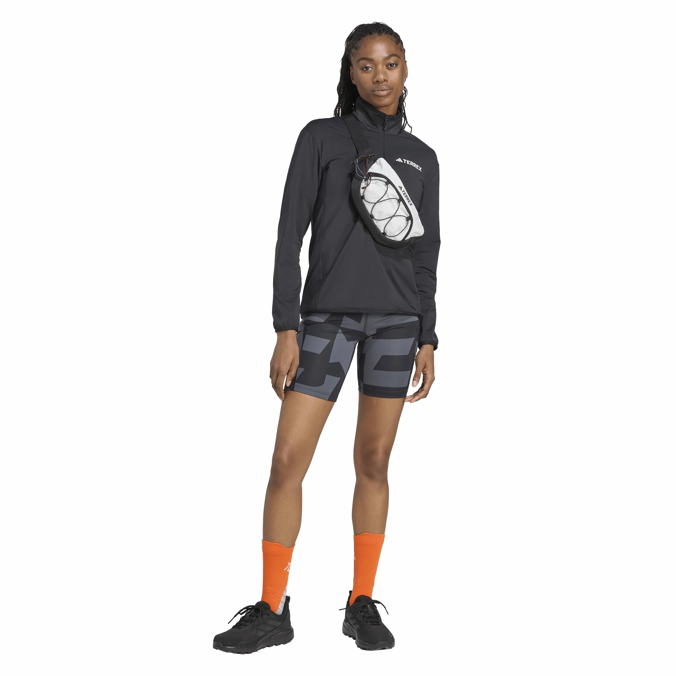 Adidas Mujer Terrex Multi CLIMAWARM Half Zip Tech Fleece Jacket