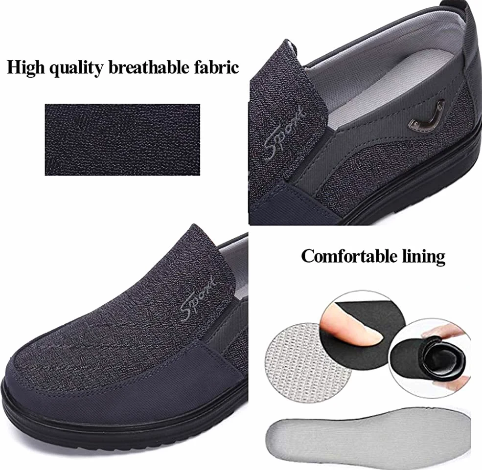 Zapatos sin Cordones Hombre Cuero Mocasines Casual Zapatillas Casa para Centavo Ponerse Conducción Formal Negocios Barco Cómodos Caminar
