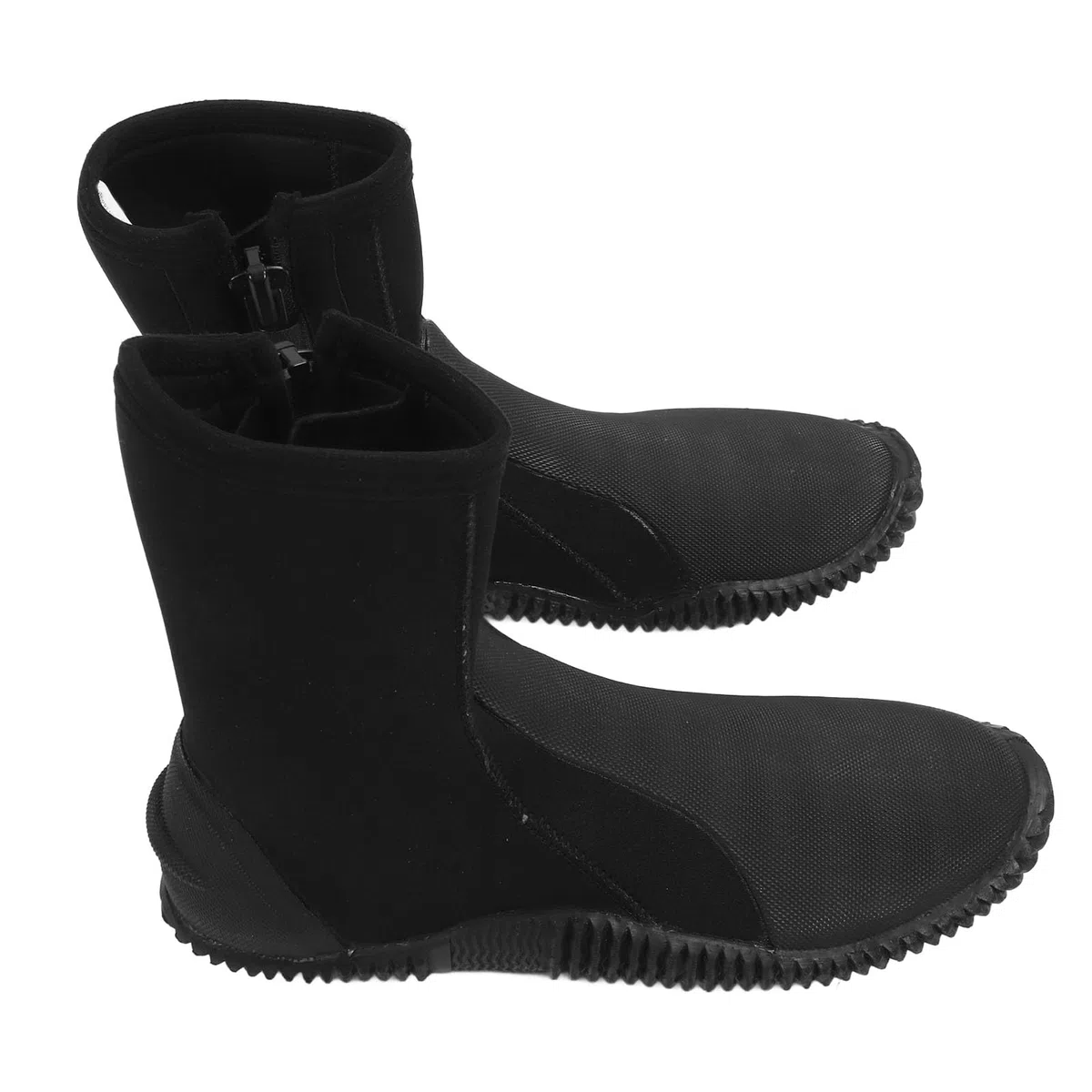 Botas de Buceo, Botines de Playa con Cierre de Bucle Superior de 5 Mm de Fáciles de Quitar para Deportes Acuáticos (Talla 12)