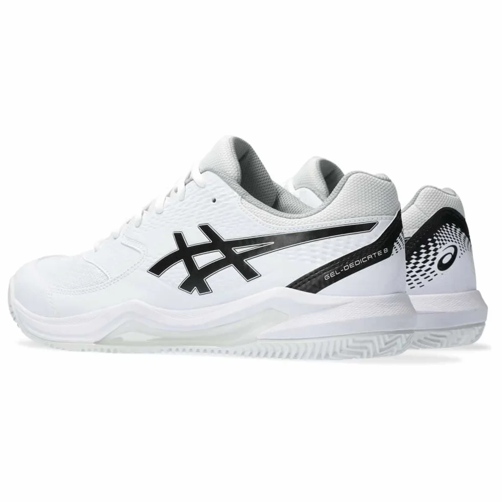 ASICS Dedicate 8 Clay Zapatos de Tenis Turquesa Blanco
