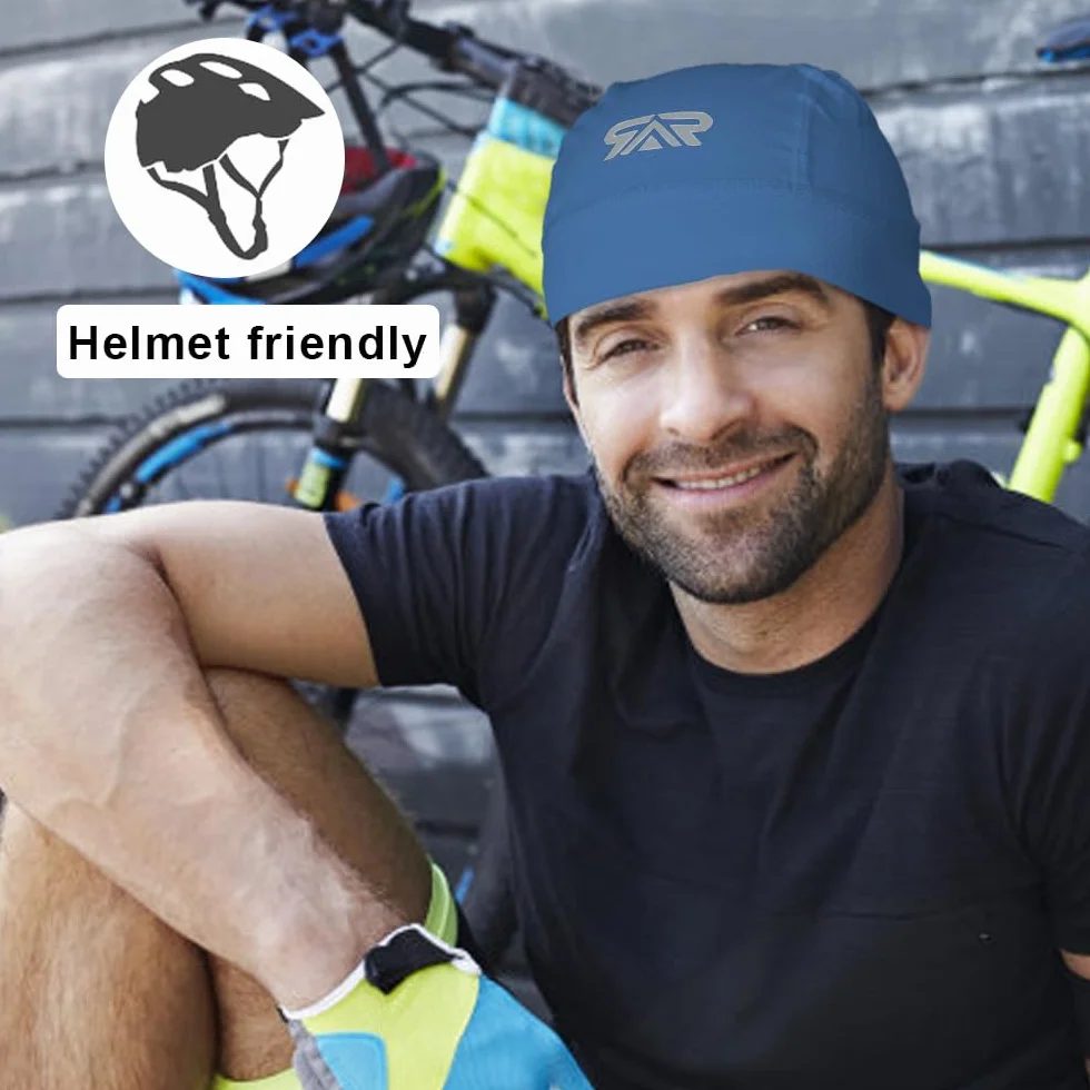 Gorro de ciclismo para hombre verano ligero secado rápido
