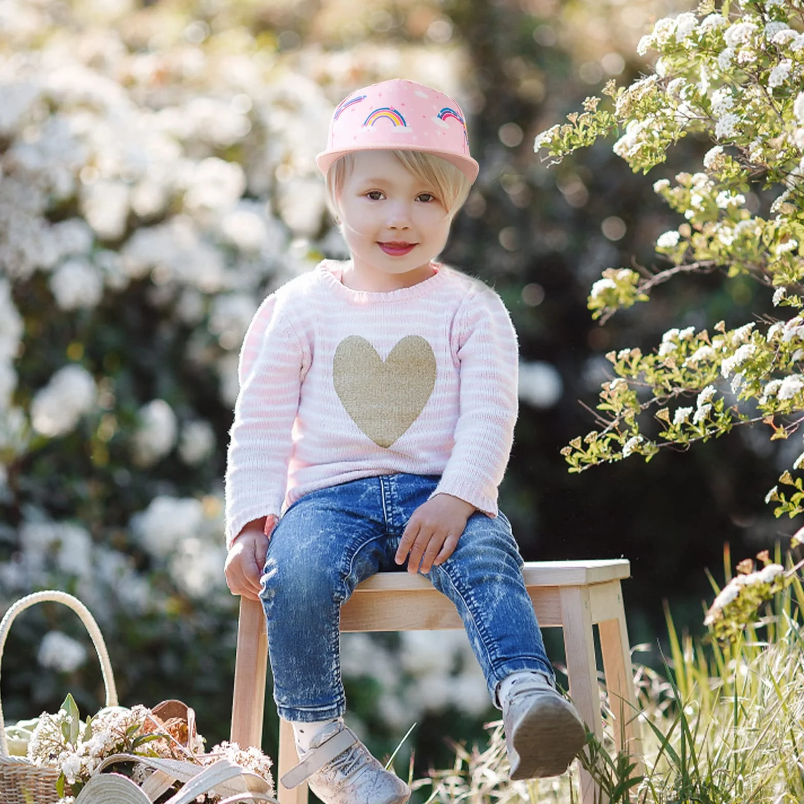 Tunejoy Gorra de Béisbol para Niños Algodón Ajustable Sol Deporte