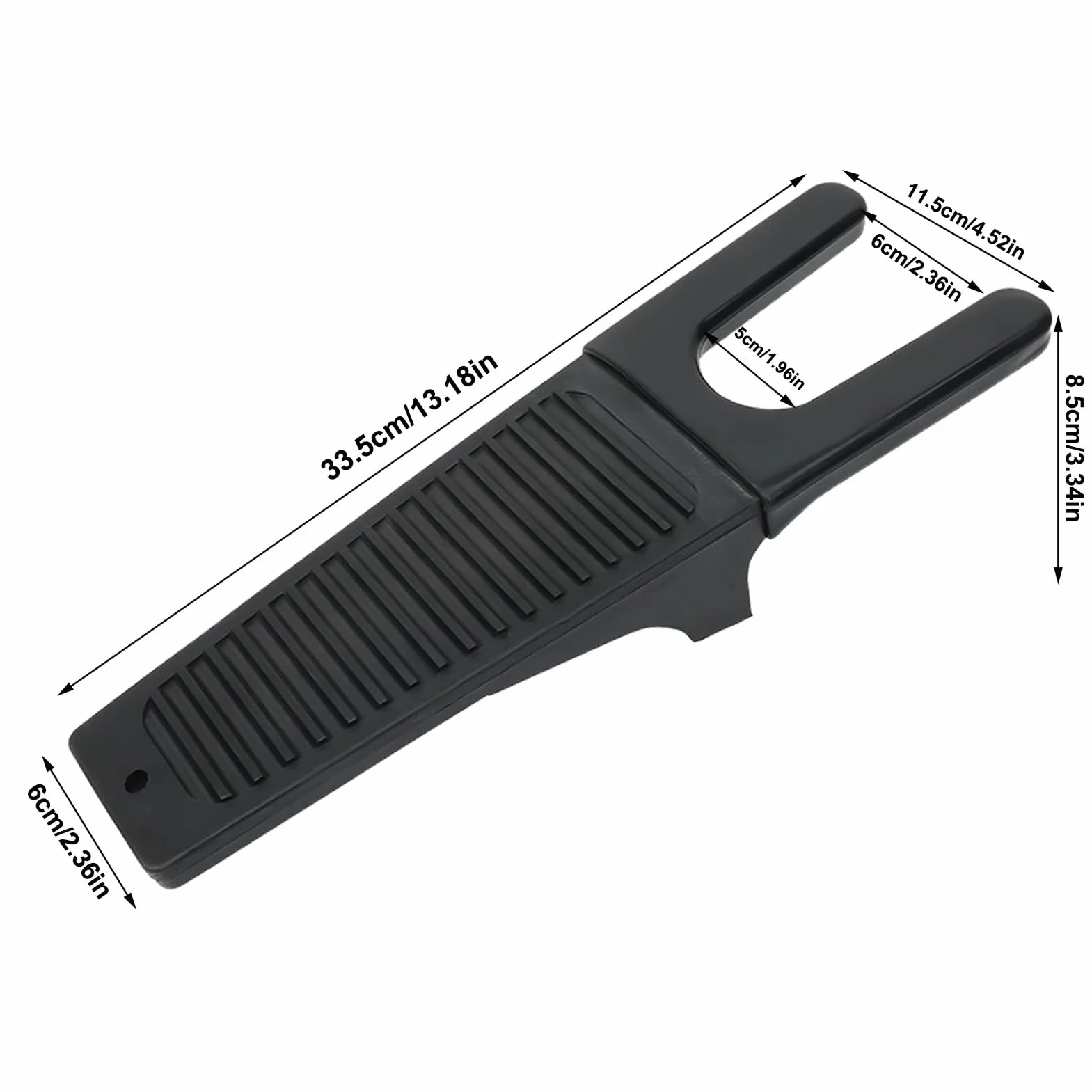 Extractor de botas: gato quitabotas con agarre extra para botas de agua, botas de trabajo y zapatos de equitación | Herramienta Bootjack resistente a la intemperie con raspador para botas de agua, zap