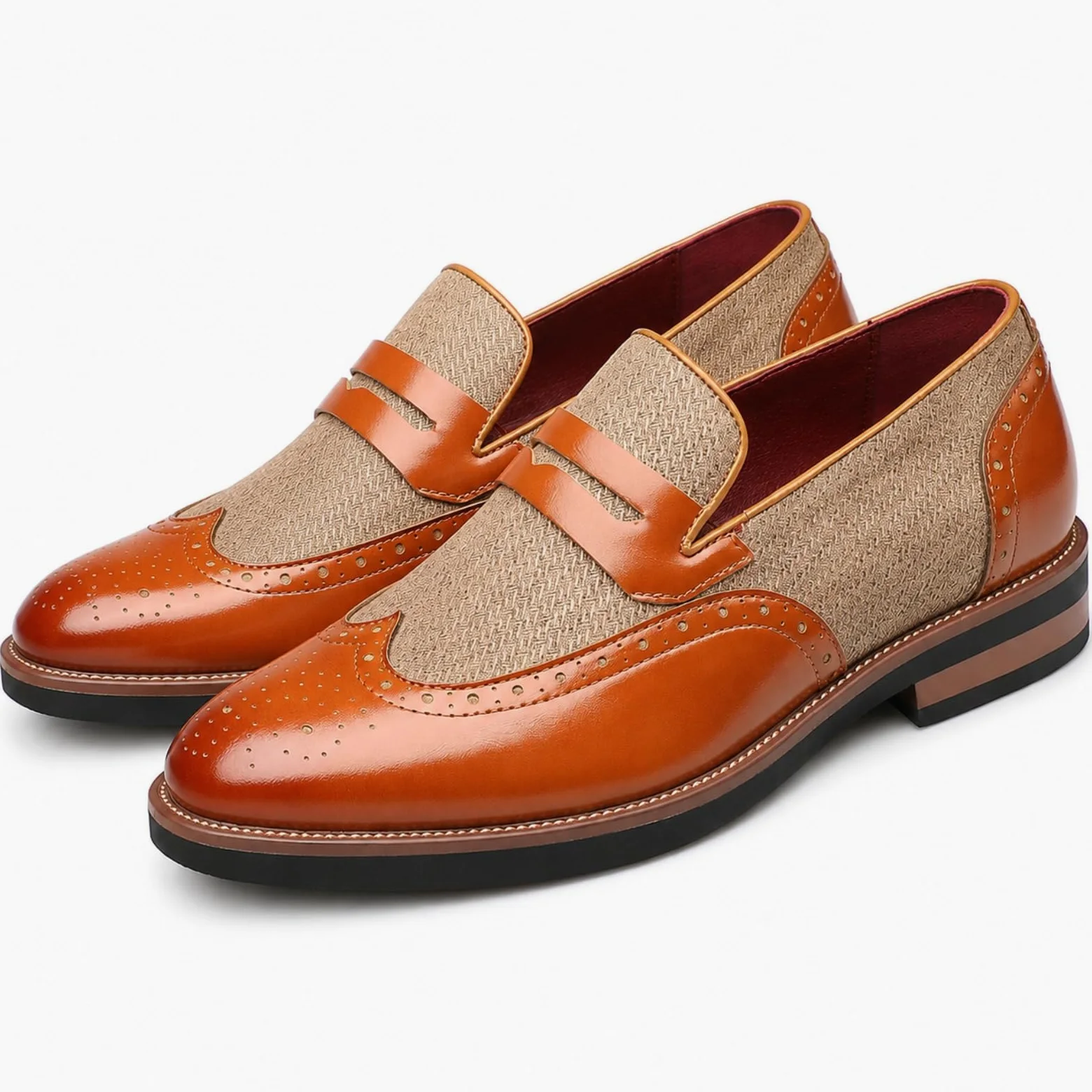 Hixingo Zapatos de Vestir Hombre Piel | Zapatos Elegantes de Traje para máxima comodidad durante todo el día. para oficina, negocios, bodas y eventos