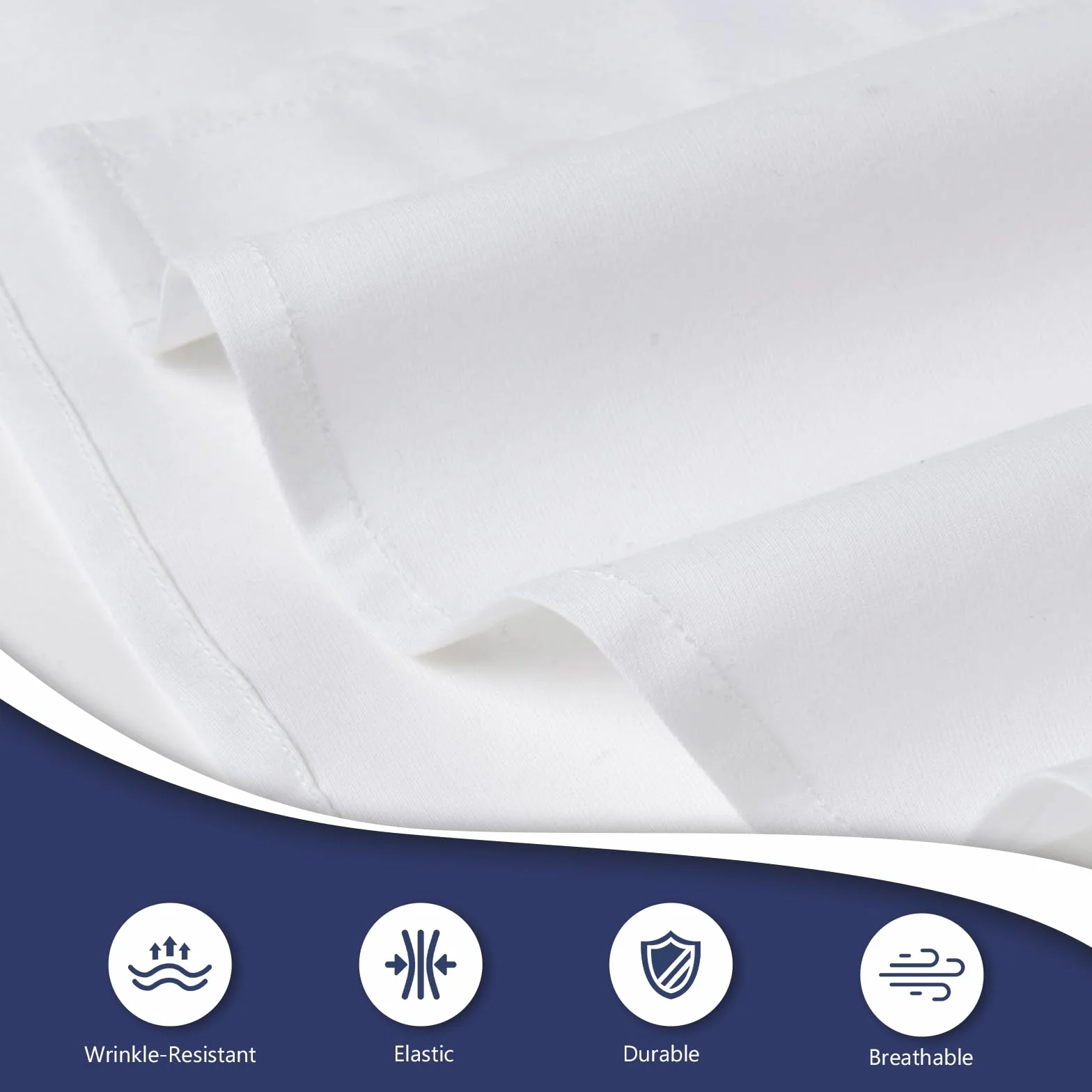 Gollnwe Camisa de Esmoquin para Hombre, Cuello de ala, puños franceses con Gemelos y Pajarita