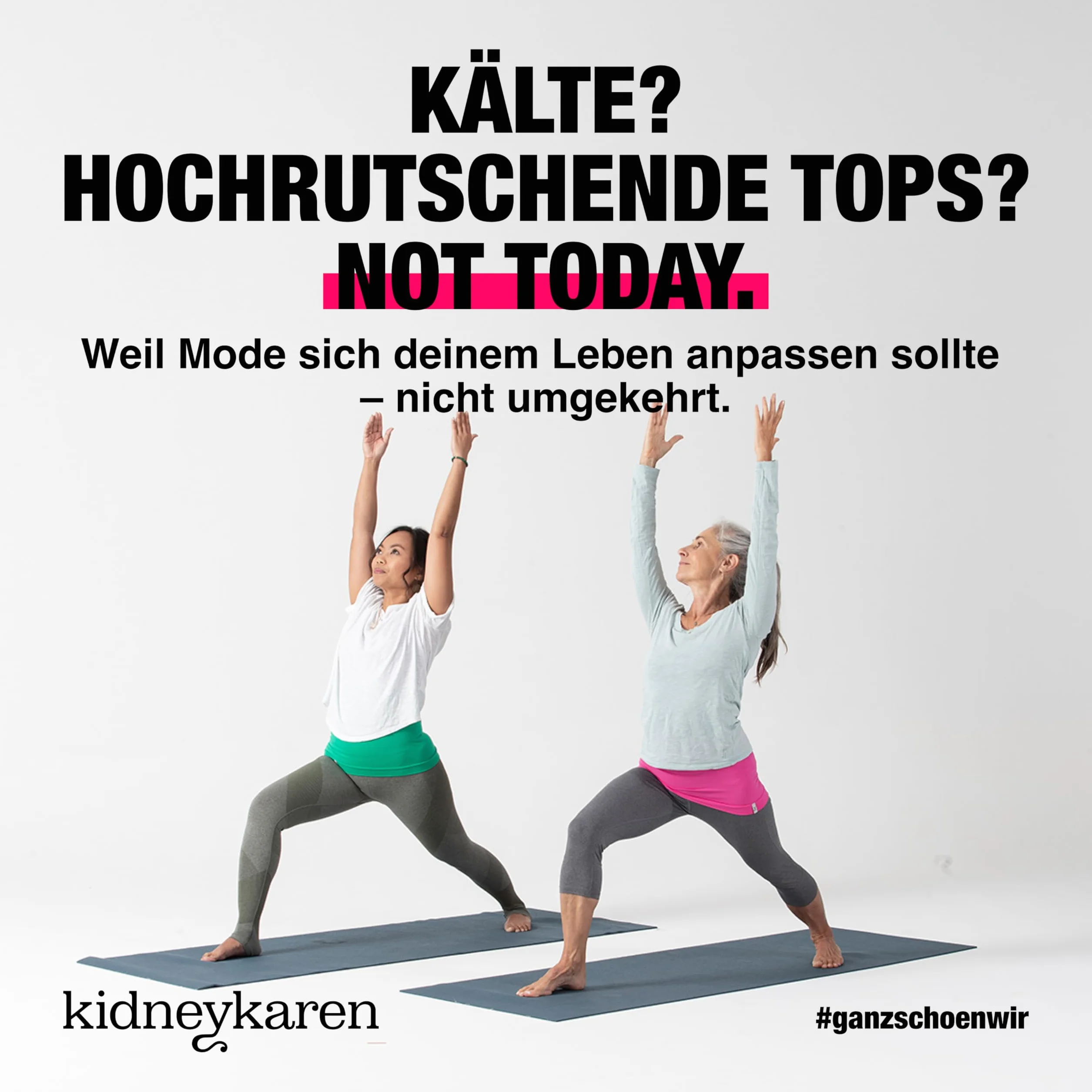 kidneykaren Basic-Tube M Grey Melange