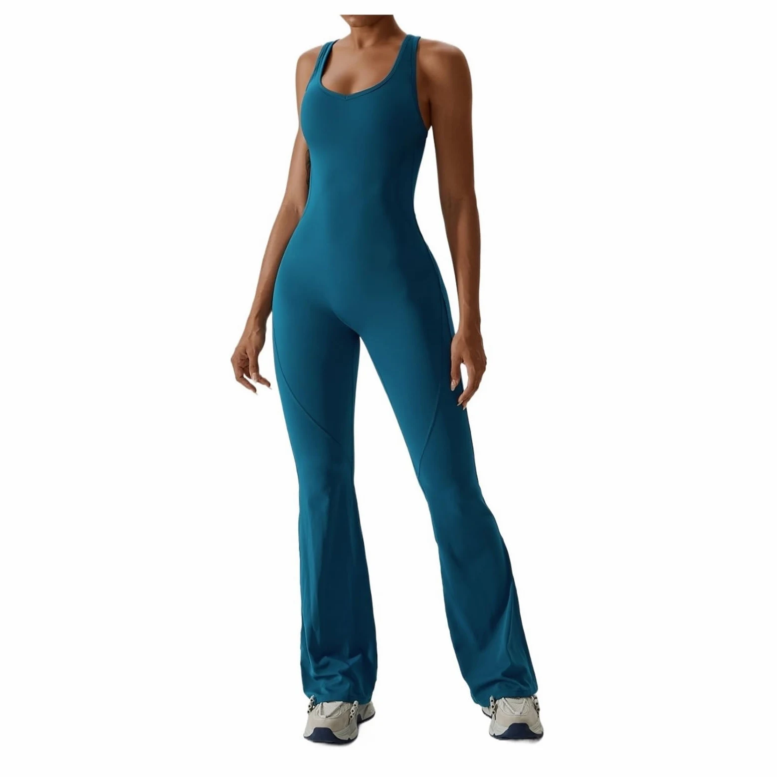 Conjunto de Yoga de una Pieza for Mujer, Ropa Deportiva for Danza, tonificación Abdominal, Fitness, Entrenamiento, Gimnasio, Push up