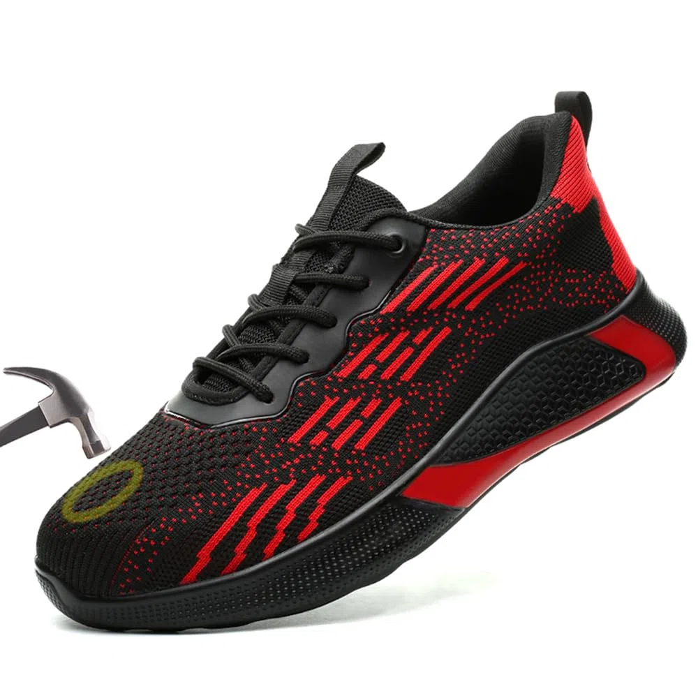 Zapatos de Seguridad para Hombre Mujer Zapatillas de Trabajo Ligero 36-46EU