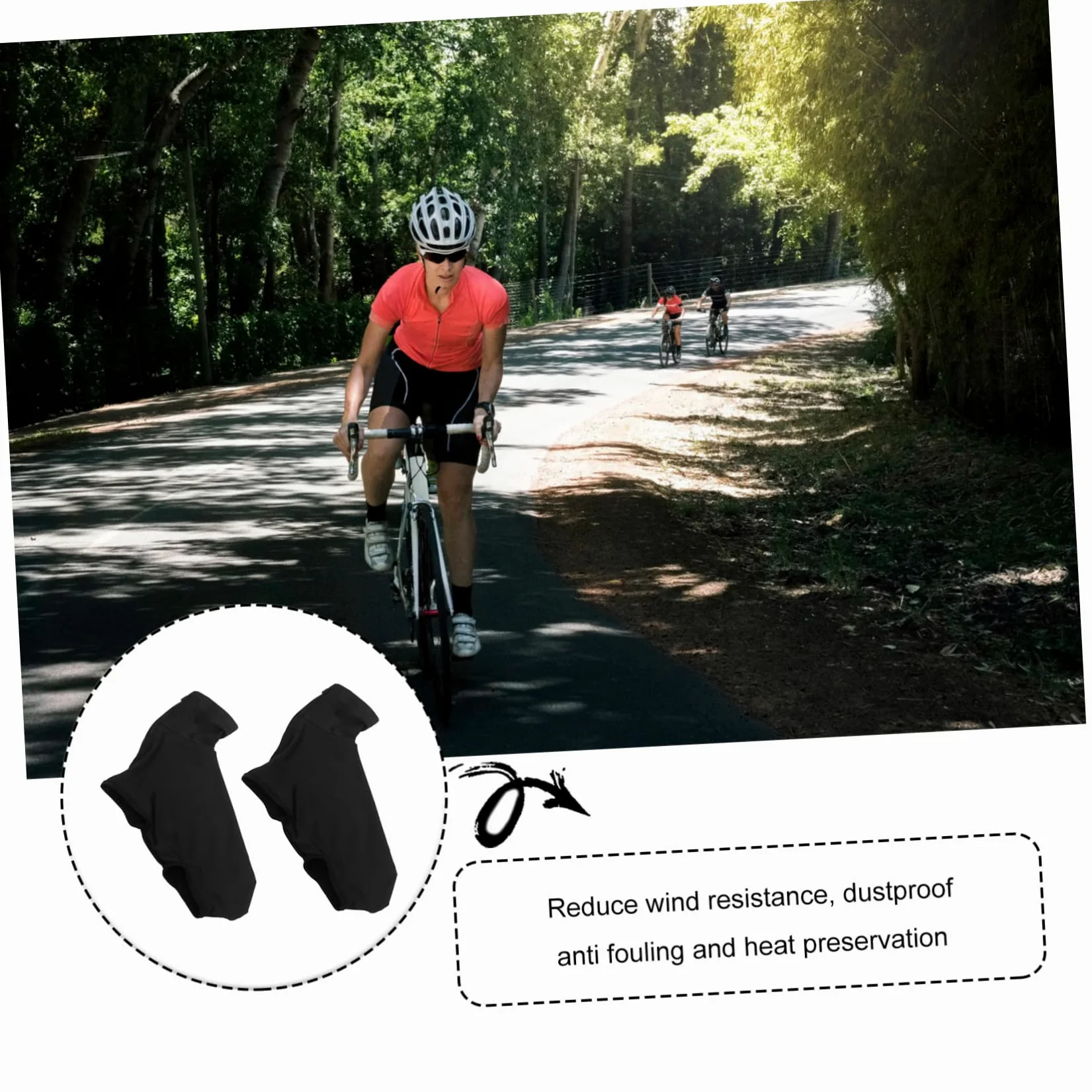 INOOMP 3 Piezas Cubierta del Zapato Chanclos Al Aire Libre Ciclismo Bicicleta Cubrezapatillas Ciclismo Cubierta Botas Lluvia Bike Hombres y Mujeres Juegos Invierno