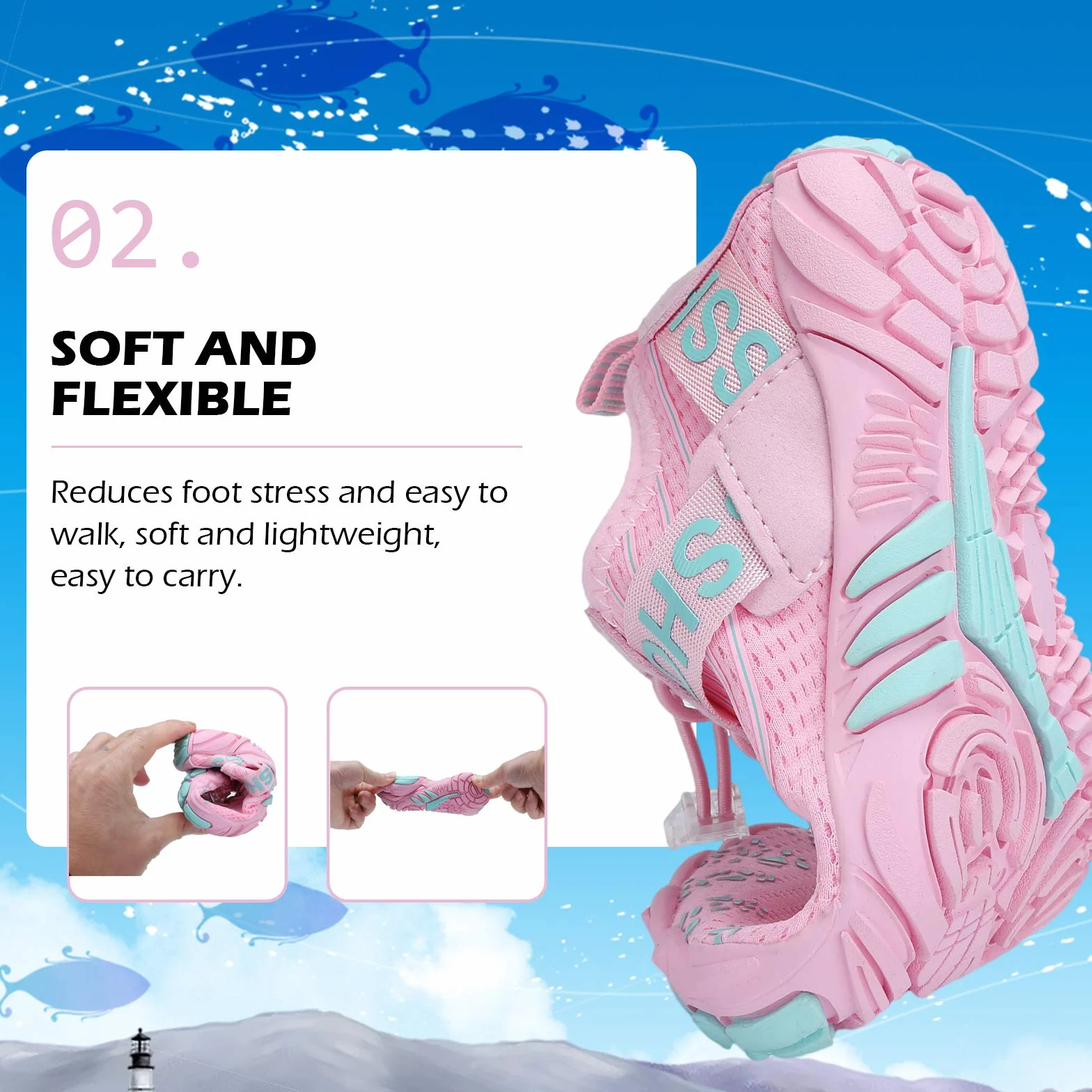 DimaiGlobal Calzado Descalzos Niñas Niños Zapatillas de Trail Running Barefoot Secado Rápido Zapatos de Agua Transpirable Antideslizante para Playa 36EU Rosa