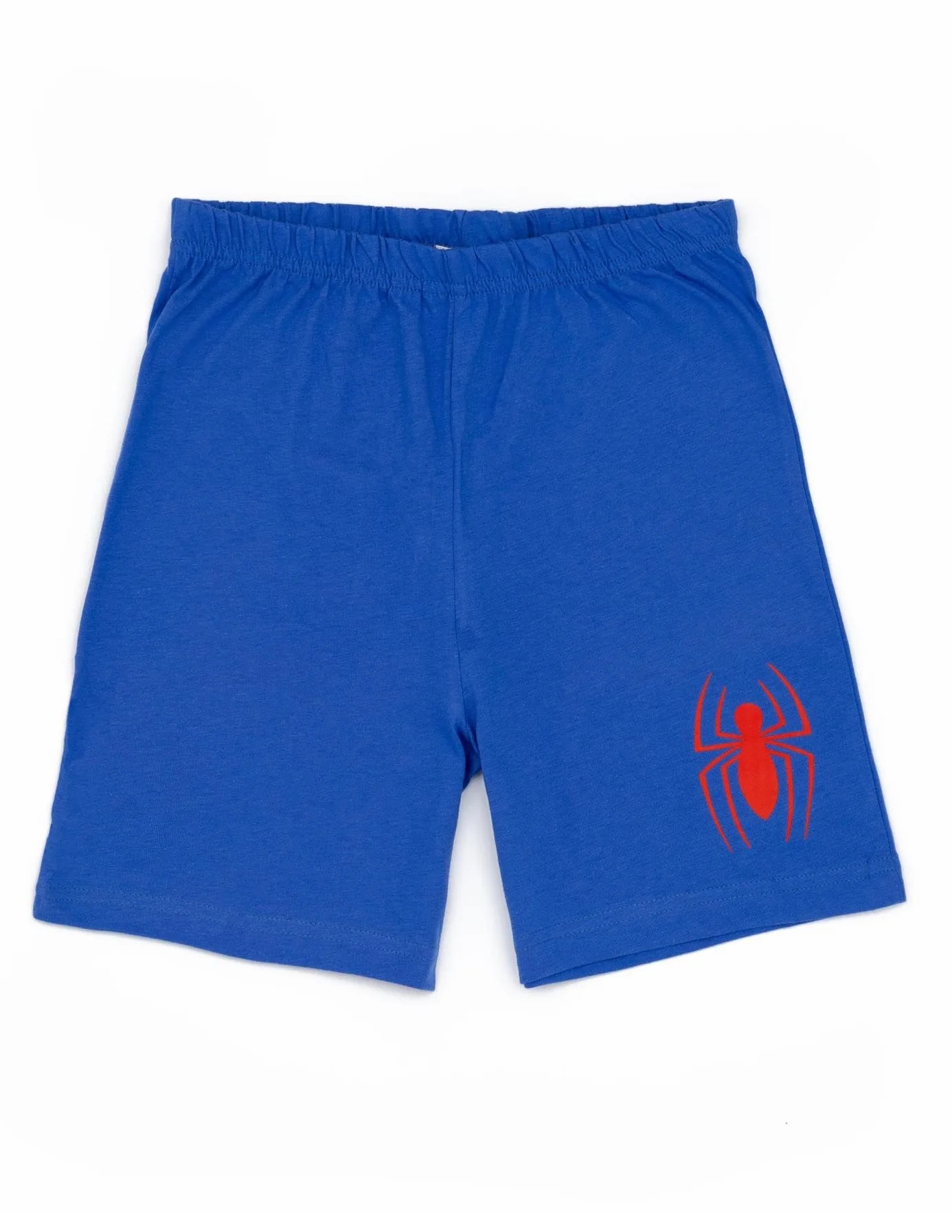 Marvel Spiderman Pijama Niño Azul Rojo Camiseta Shorts PJs Oficial