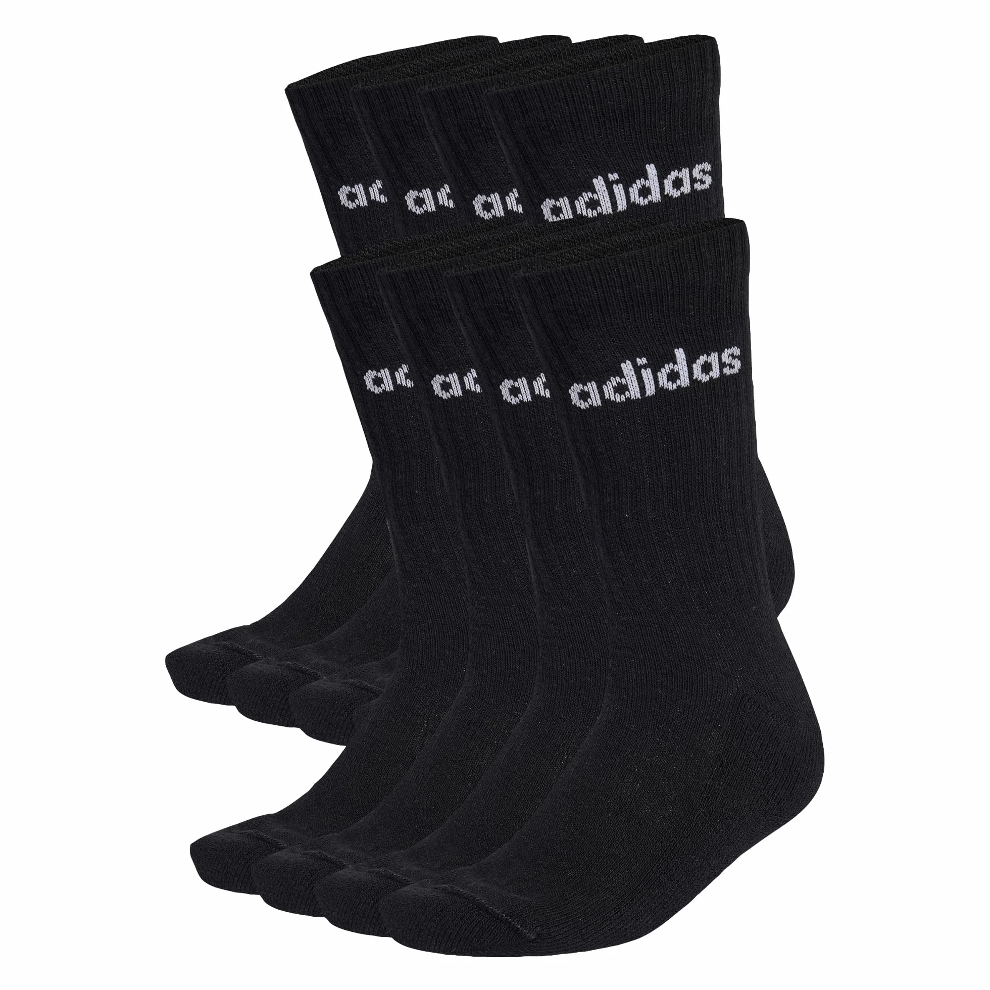 adidas Linear Cushioned Crew Sock 1o Pair Pack Calcetines Unisex adulto (Pack de 1)