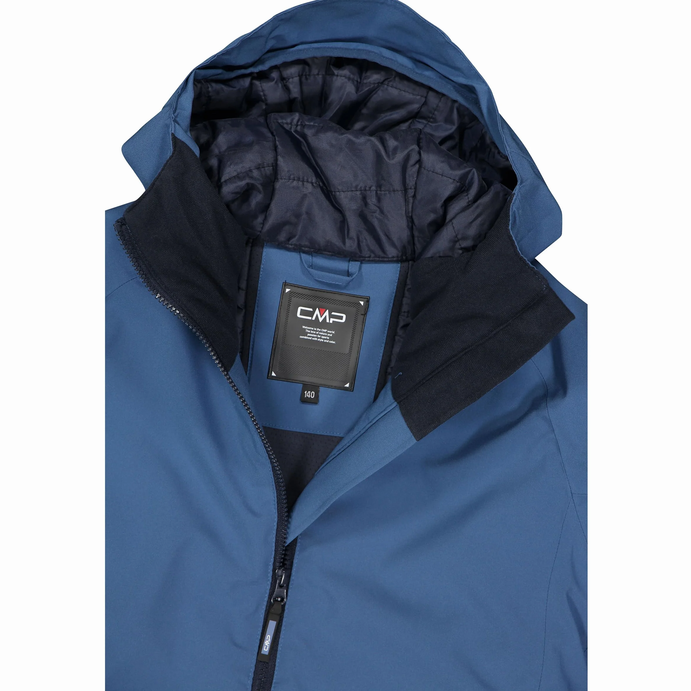 CMP Kid Jacket Fix Hood Chaqueta Unisex niños