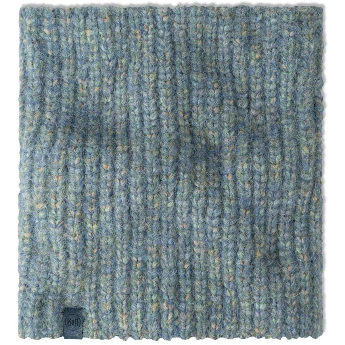 Buff| Braga de cuello Knitted & Fleece Frio Extremo, Practico, Versatil, Moda, Aislamiento termico, Comodo Hombre Mujer Talla única Azul