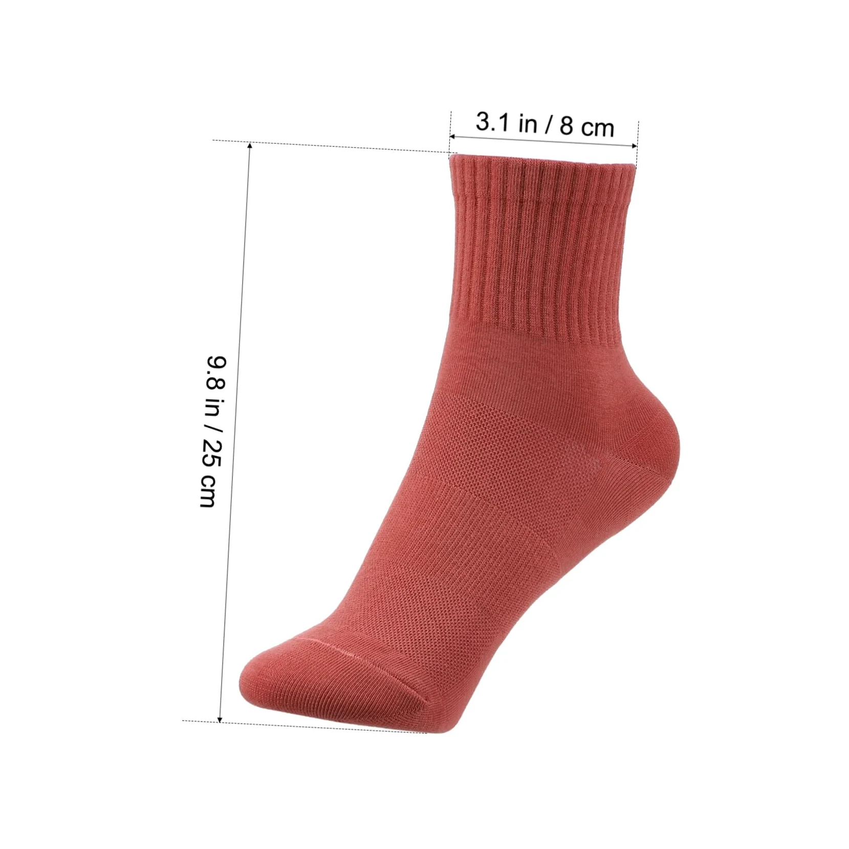10 pares Calcetines Mujer Algodón Tobillo Transpirables Suaves para Deporte y Uso Diario