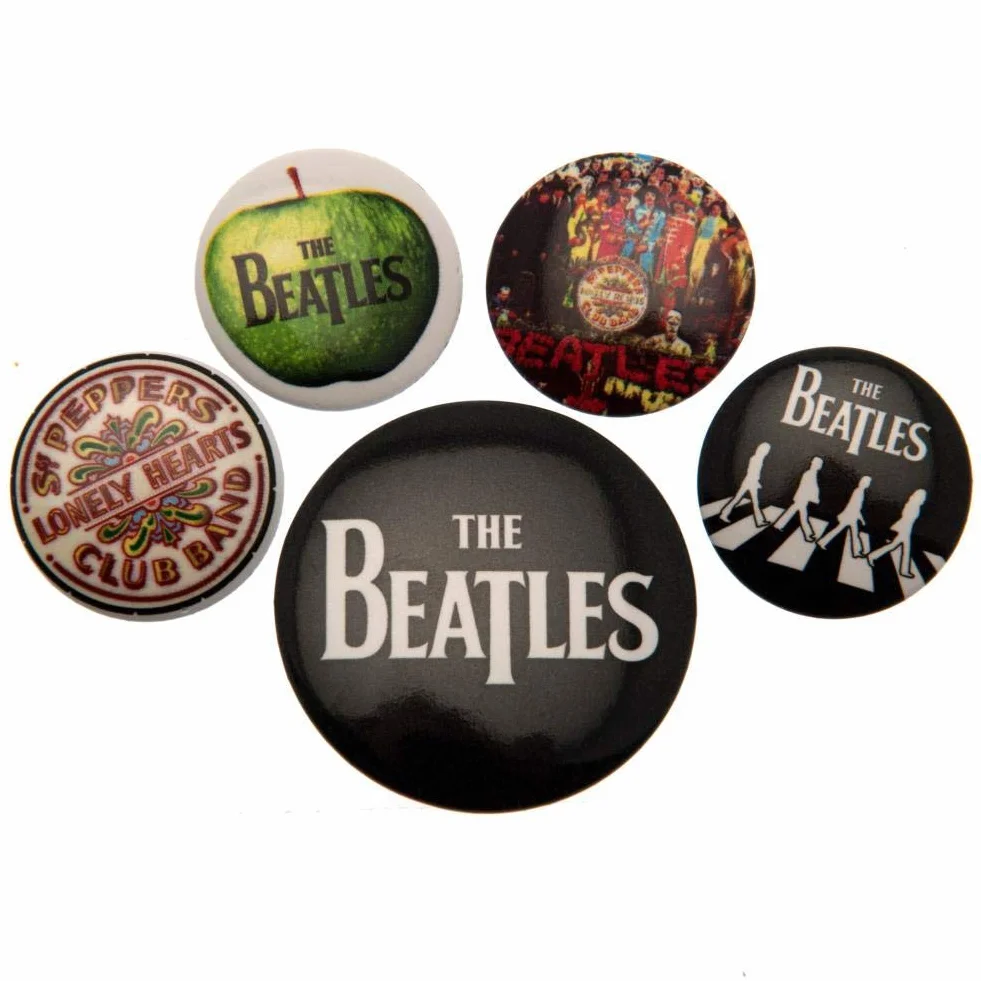 Pyramid International BP80476 The Beatle - 1 insignia grande (4 x 25 mm) y 4 más pequeños (1 x 38 mm)