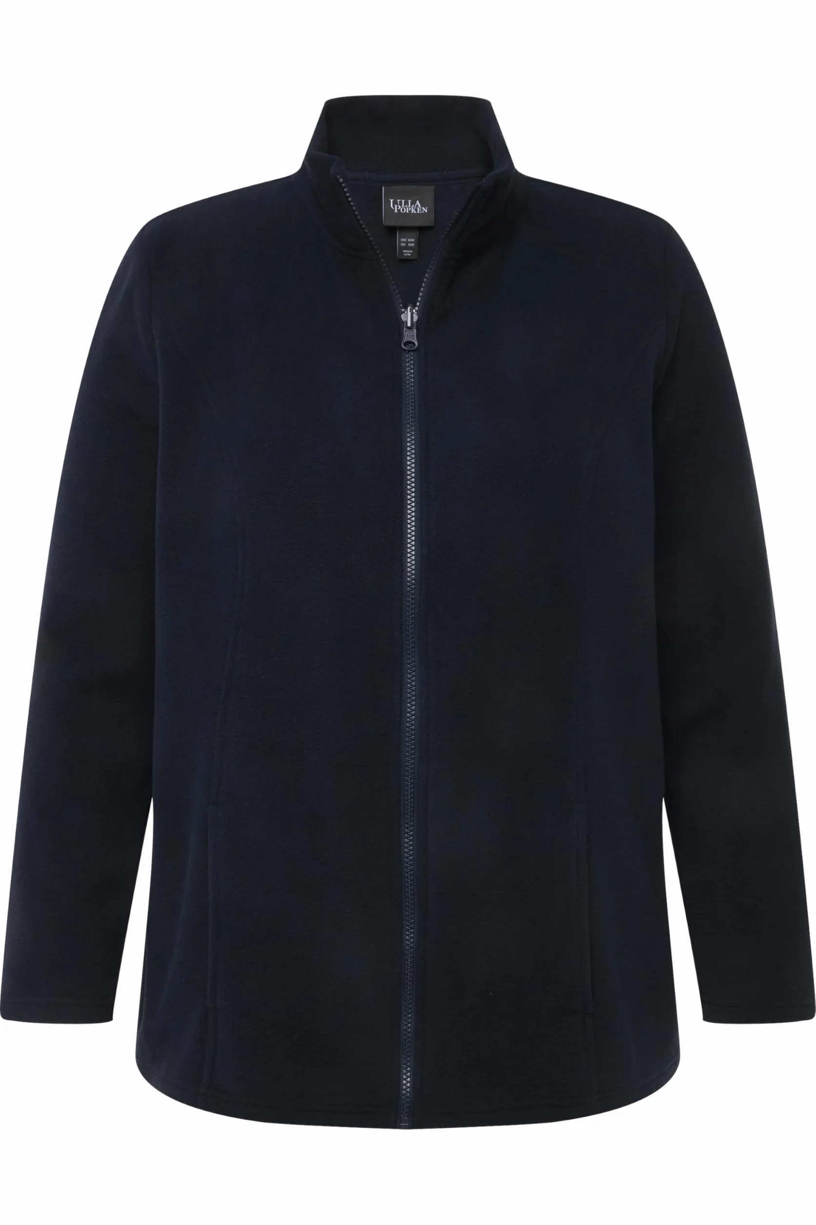 Ulla Popken Mujer Sudadera con Cremallera