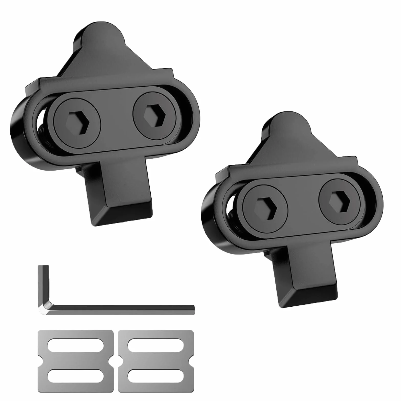 Zapatos de bicicleta SPD compatibles con pedales, placas antideslizantes para montaña