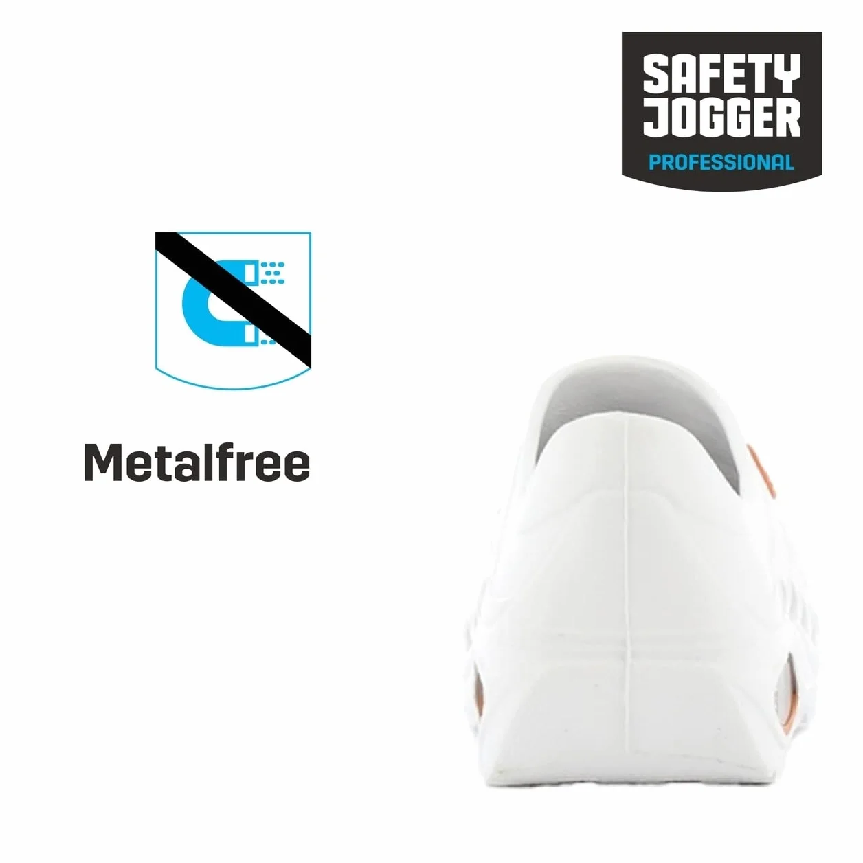 Oxypas Safety Jogger Zuecos Ligeros para Hombres y Mujeres - OXYVA - Zuecos Antideslizantes, Antibacterianos, Antiestáticos y Antifúngicos, Zapatos de Seguridad
