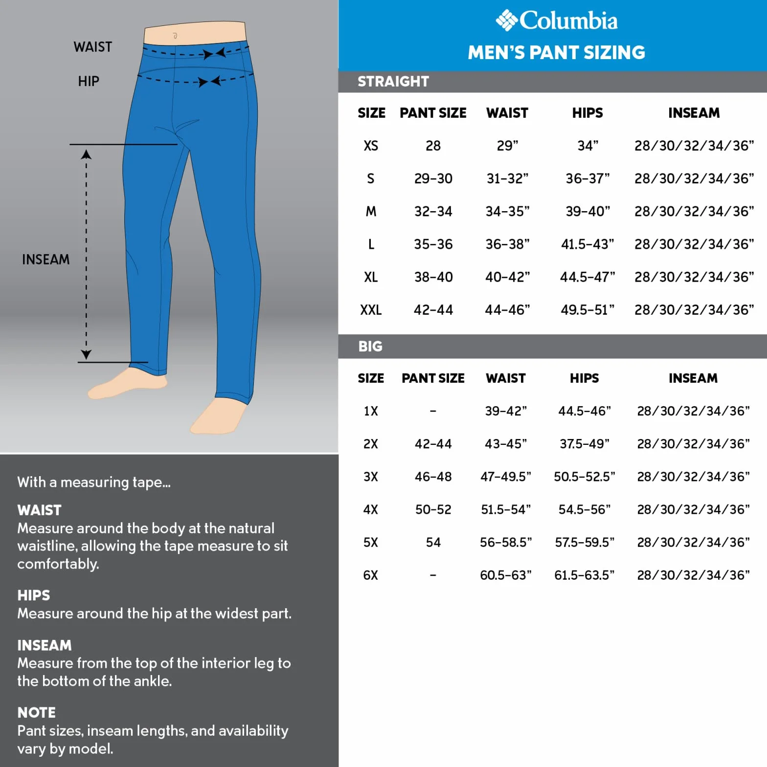 Columbia Men's Bugaboo 5 Pant Ski Trousers