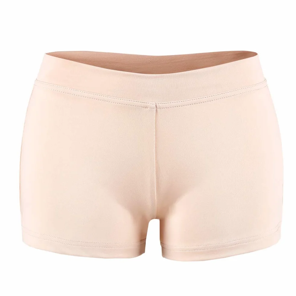SUPRNOWA Pantalones cortos de baile de elastano para niñas y mujeres
