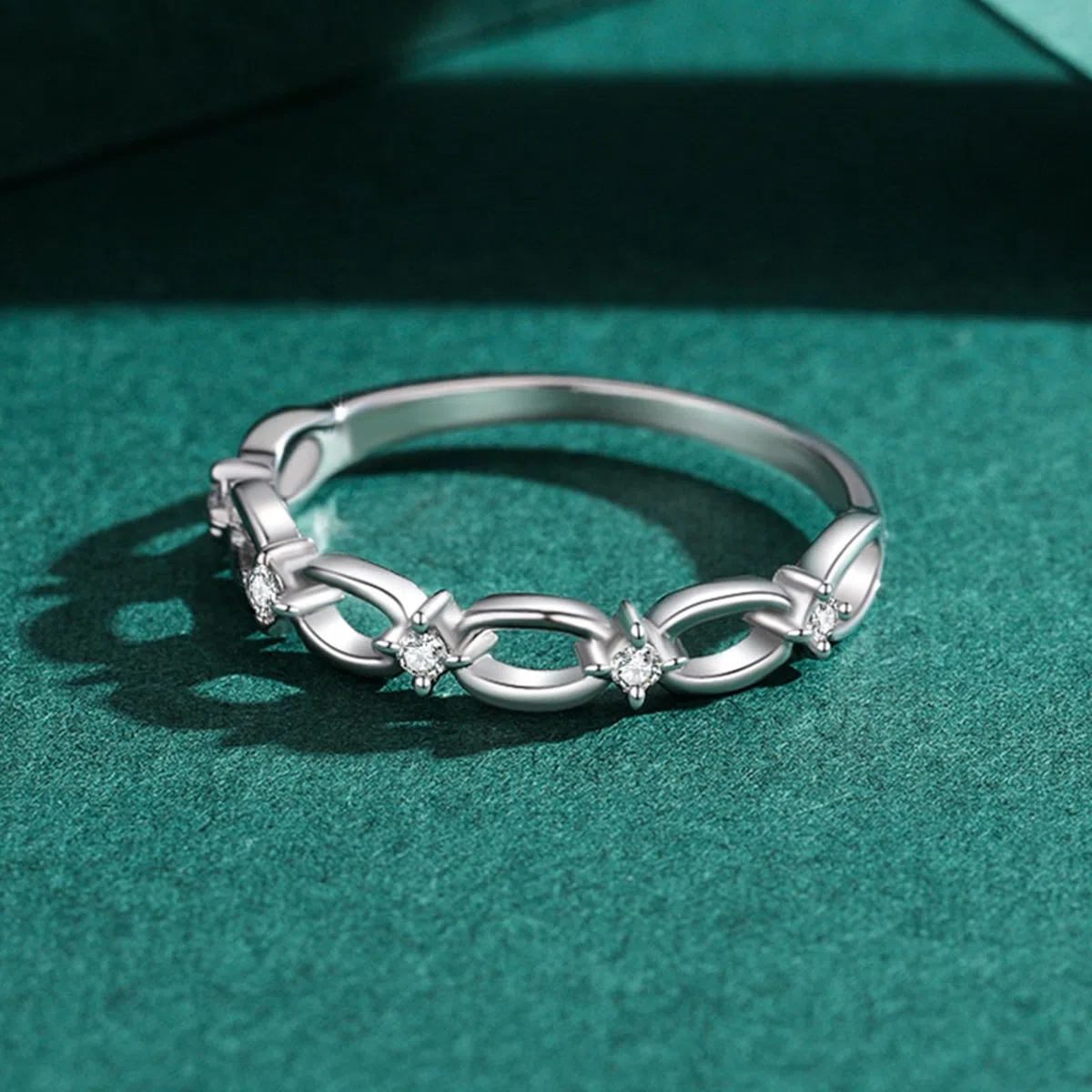 Anillos de boda para mujer con diamante, anillo de compromiso de oro real macizo de 9 quilates, 14 quilates, 18 quilates, delicado diamante real, oro blanco, anillo de compromiso para novia