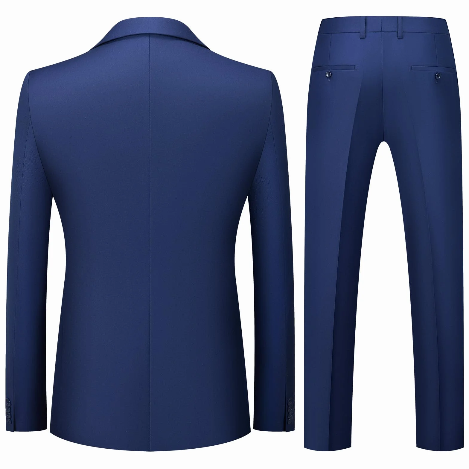 Trajes para Hombre Slim Fit de 3 Piezas Vestido de Novia Elegantes Suits Negocio Boda Blazer Chalecos Pantalones
