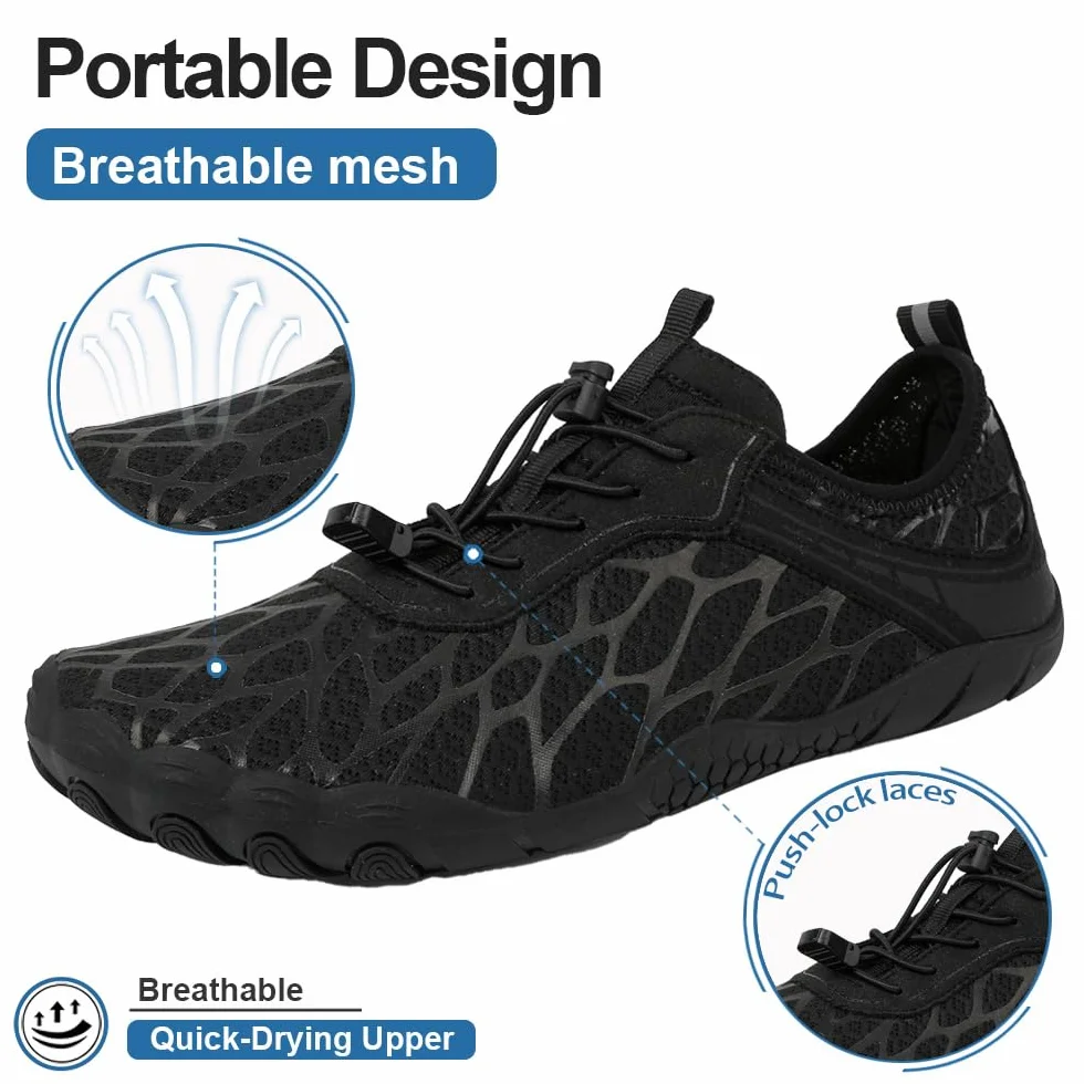 Zapatillas Barefoot Mujer Hombre Minimalistas Escarpines Deportes Exterior Interior Transpirable 36-46EU