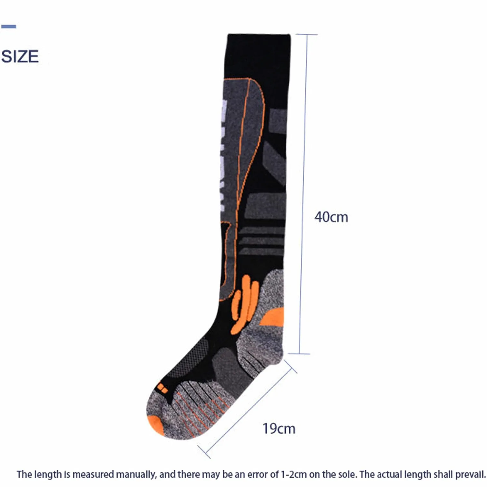 2 Pares Calcetines Esquí Lana Merino Para Hombre y Mujer Térmicos y Resistentes Calcetines Invierno Hasta la Rodilla Ajuste Anatómico Absorbe la humedad para Esquí,Snowboard y Excursionismo