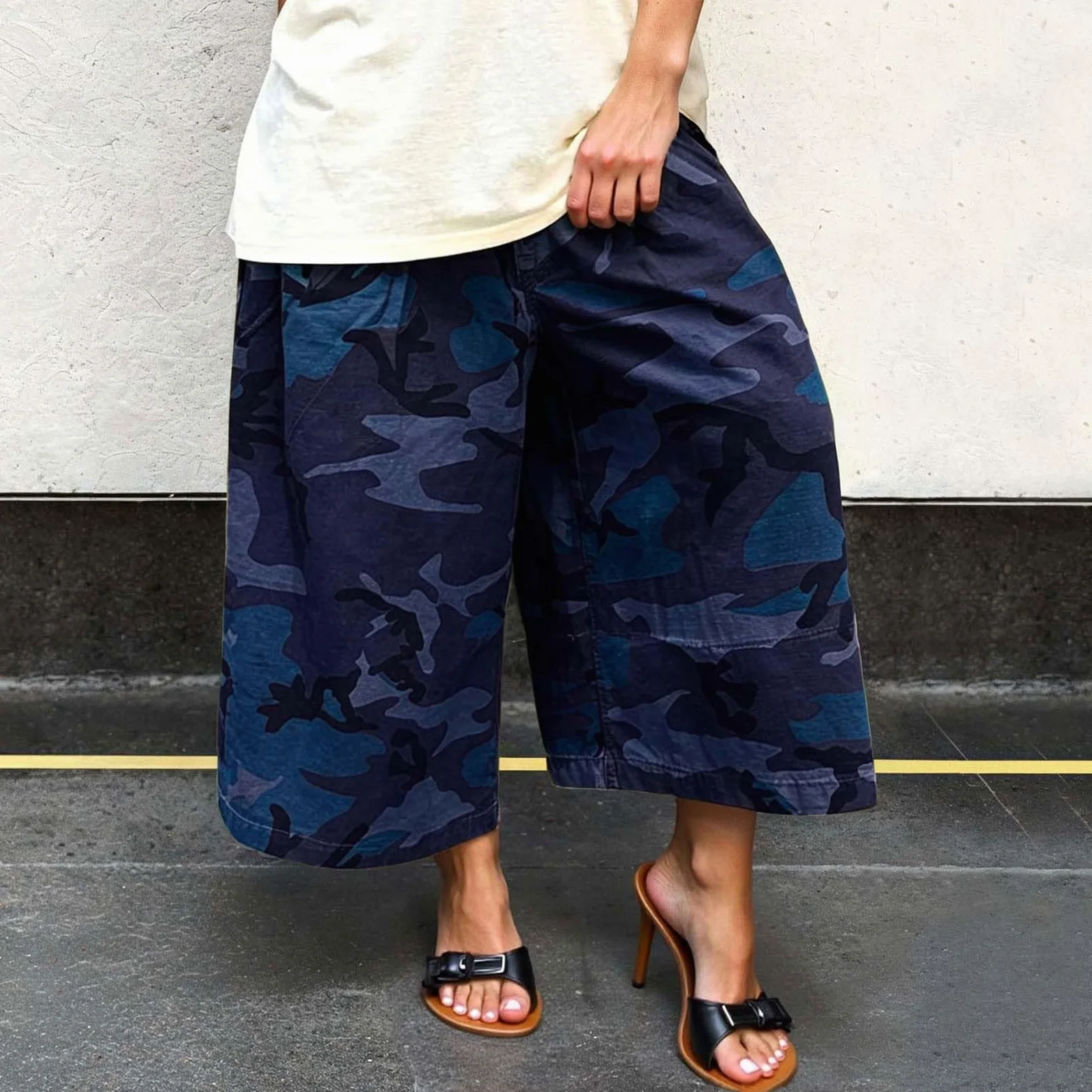 Pantalones Cargo Deportivos Mujer, Estilo Urbano, Holgados, Pierna Ancha, cómodos, Bolsillos, Calle