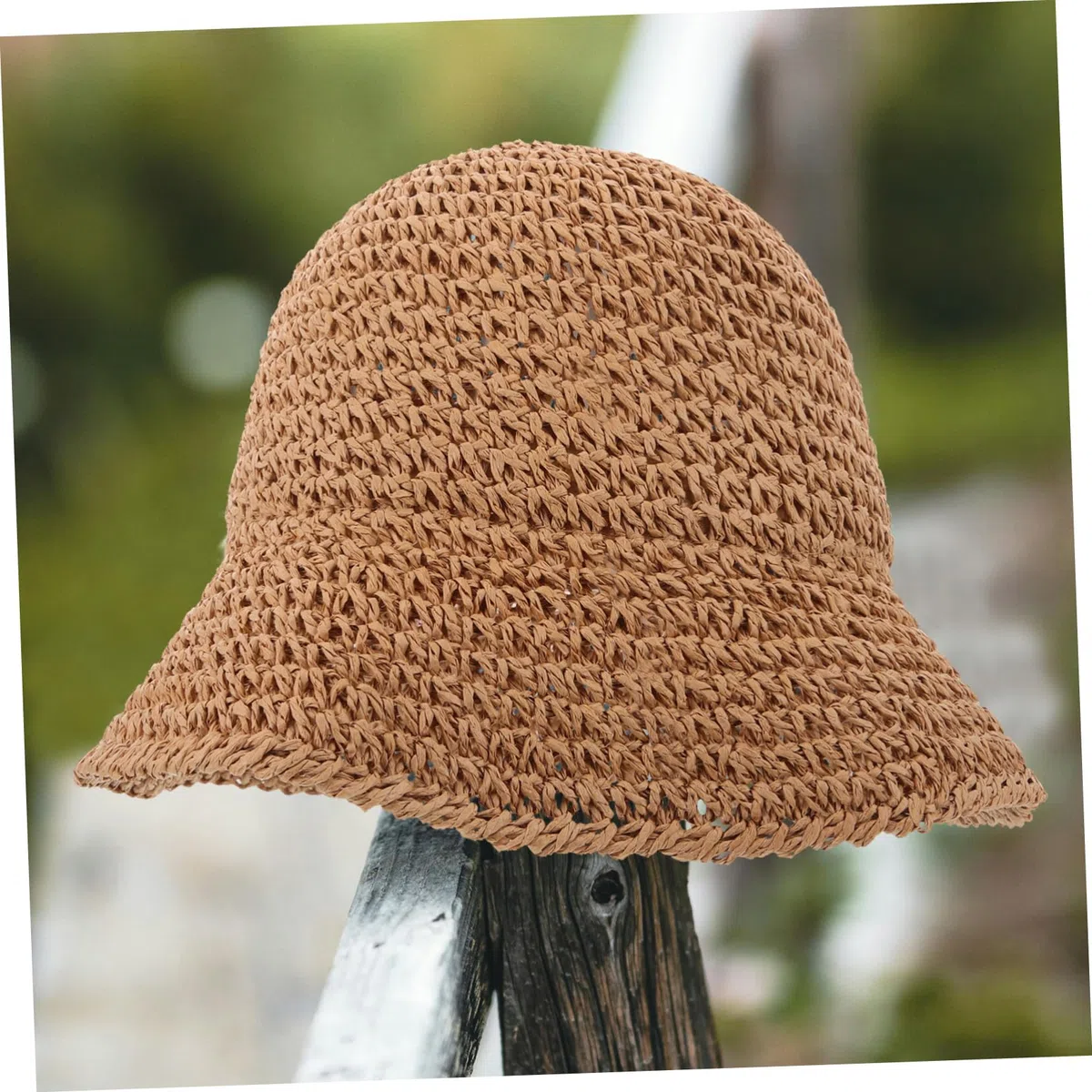 FRCOLOR Sombrero de de Verano Sombrero de Hombre Sombrero para el Sol Sombrero de Pescador de Moda Sombreros de Sol para Mujer Sombrero de Pescador de protección Solar Papiro