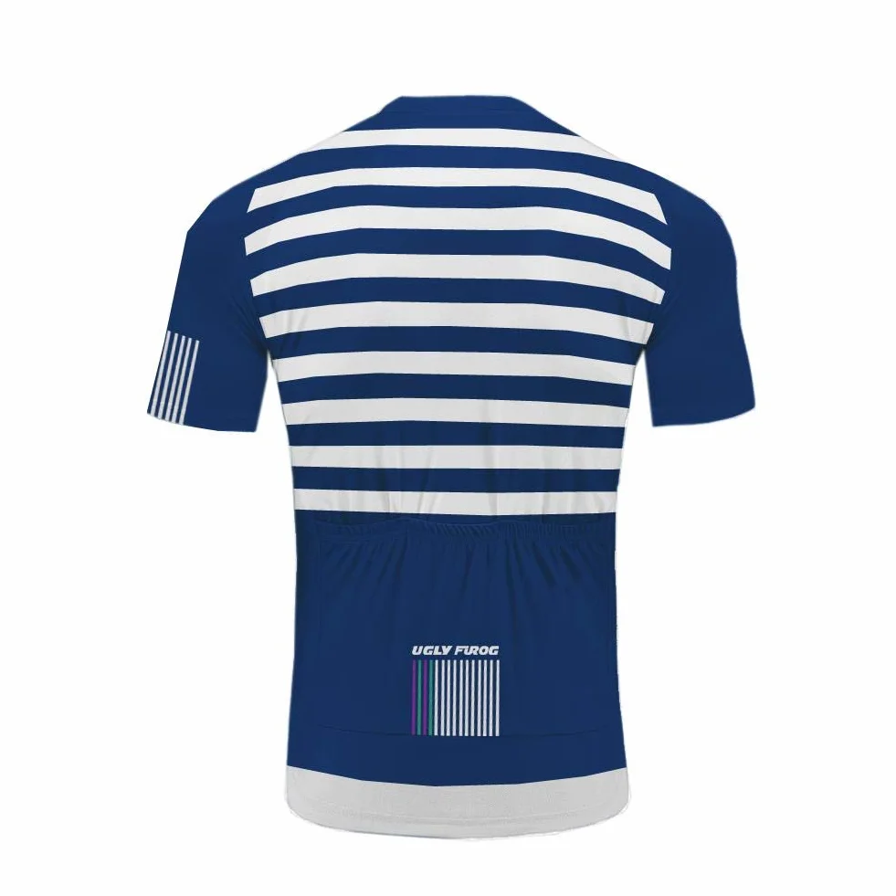 UGLY FROG Maillot Ciclismo Manga Corta Hombres Transpirable