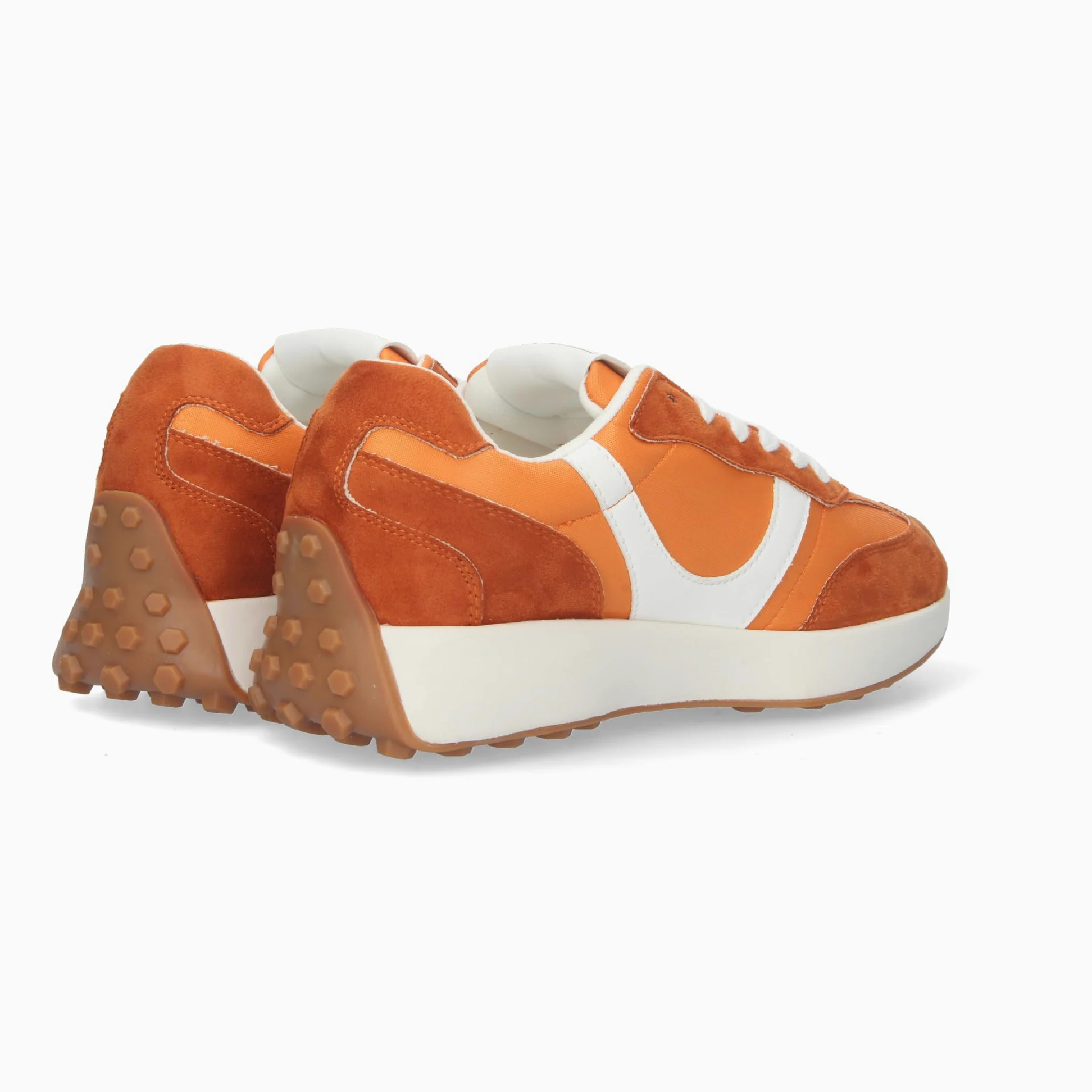 Zapatillas Deportivas Casual de Mujer, de Diseno Moderno Cierre de Cordones y Detalle en los Laterales.