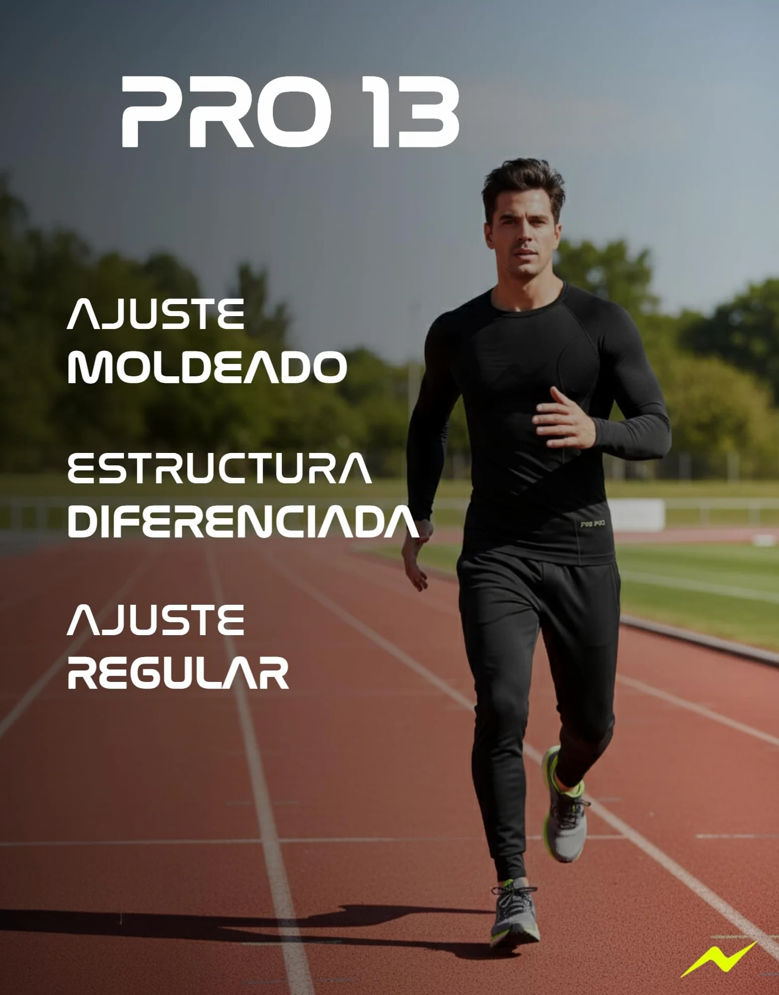 PRS Camiseta Térmica Hombre Manga Larga - Ropa de Hombre - Camiseta Running Transpirable - Camiseta Cuello Redondo Sin Costuras Secado Rápido (Negro, S/M)