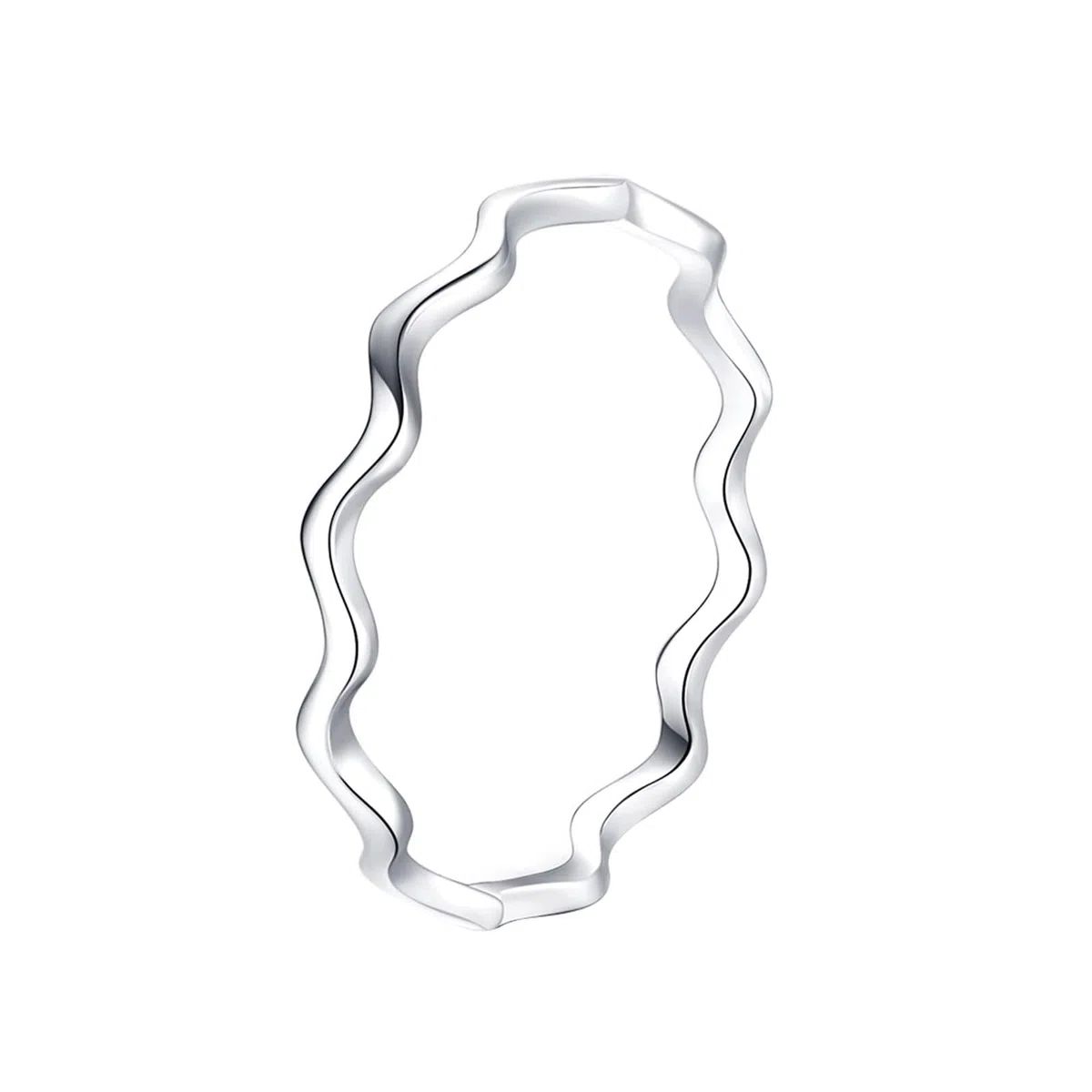 Anillos de compromiso para mujer, anillo de compromiso redondo de oro blanco 9 K/14 K, promesa regalos para mujer