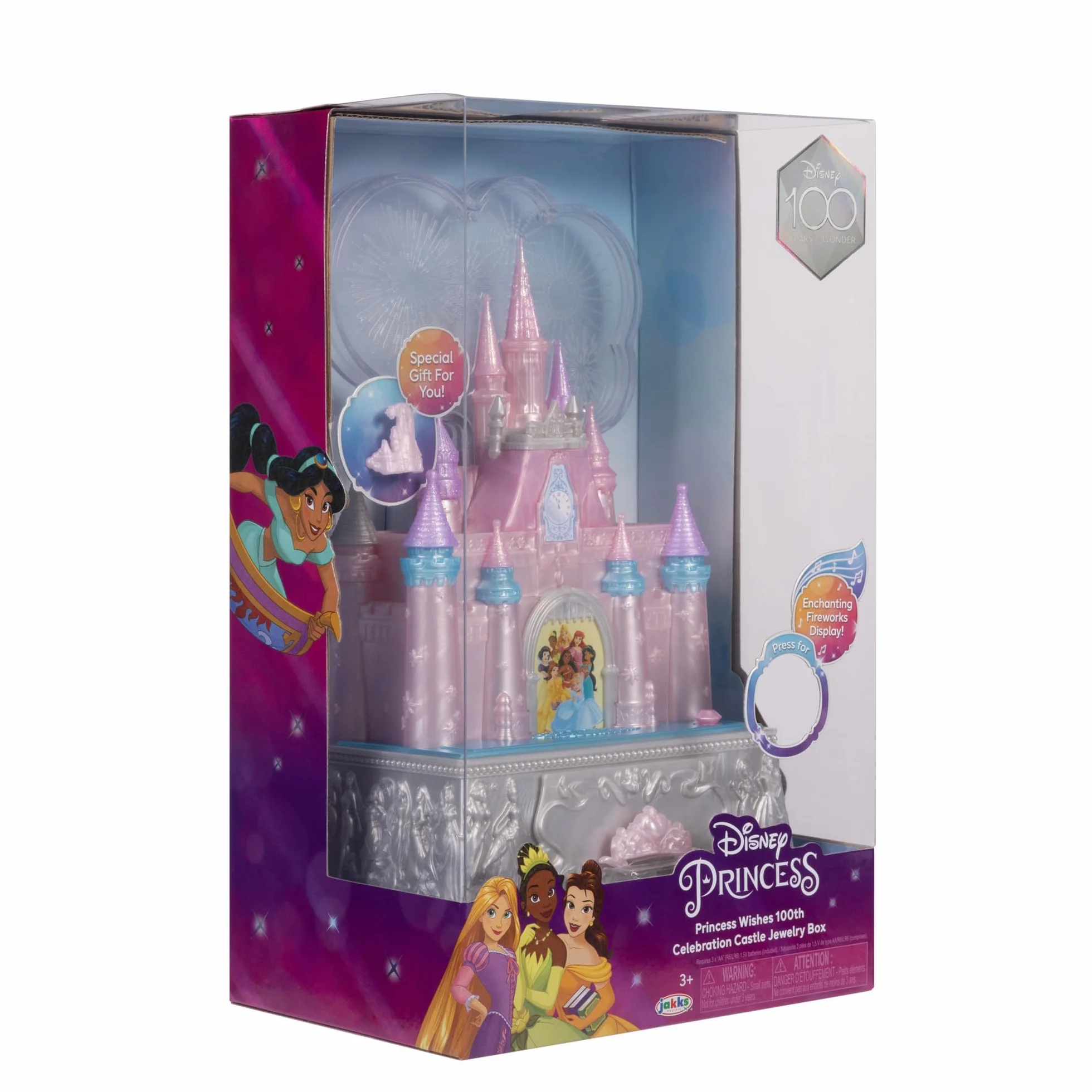 Disney Princess Joyero Musical Cenicienta con Luces y Joya Especial
