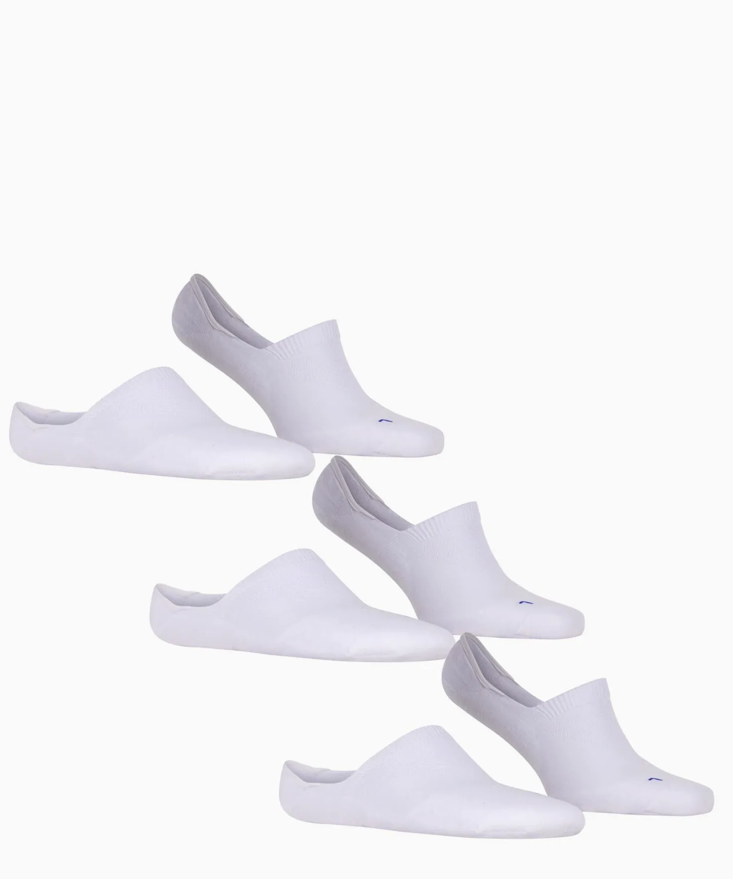 FALKE Cool Kick 3-Pack Unisex Pinkies antideslizante gracias a la silicona en el talón | con suela de felpa ultra ligera