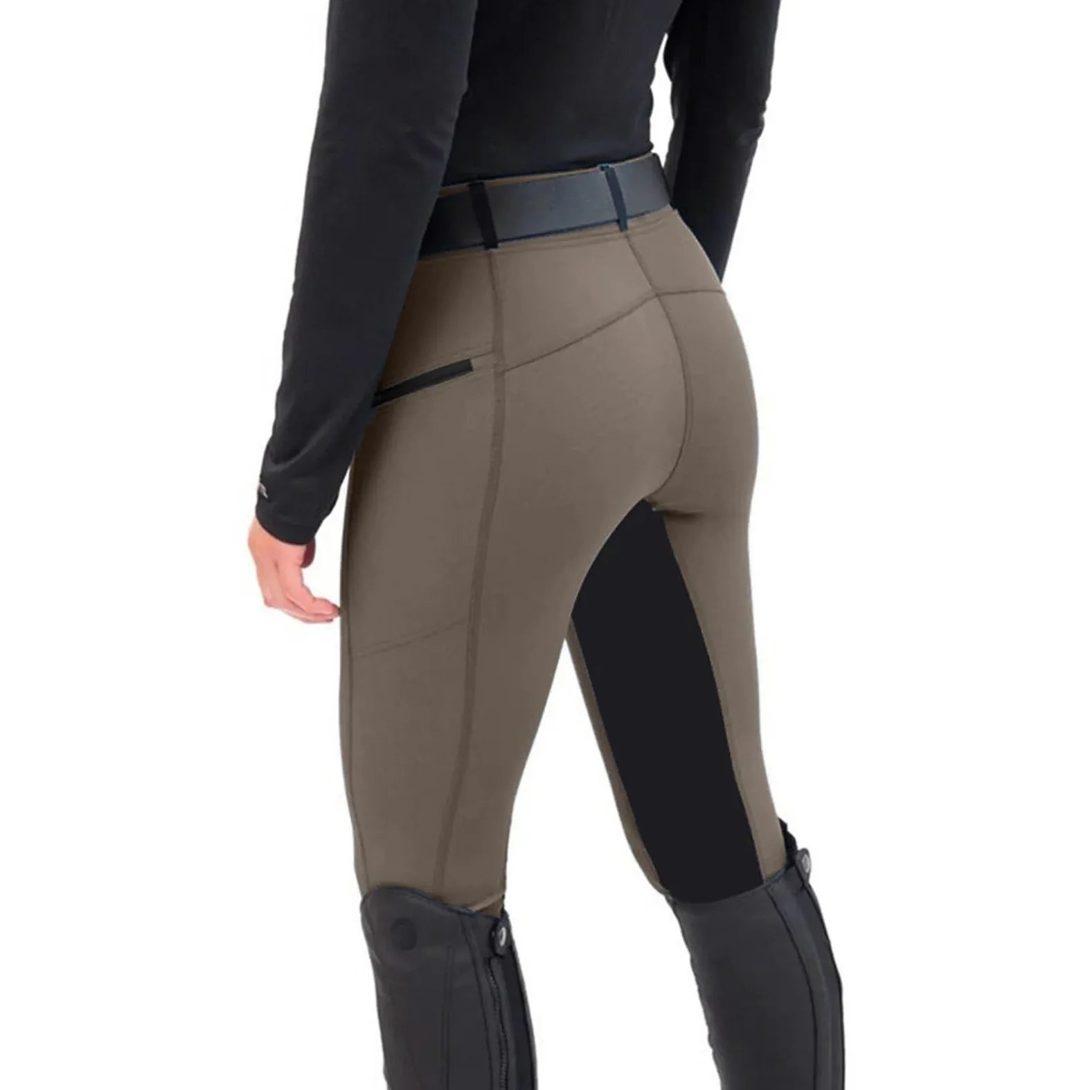 Pantalones De Equitación Mallas Deportivas de Cintura Alta for Mujer, Pantalones térmicos sexys, Jeggings Push up cálidos Invierno, Montar for Gimnasio para Deporte
