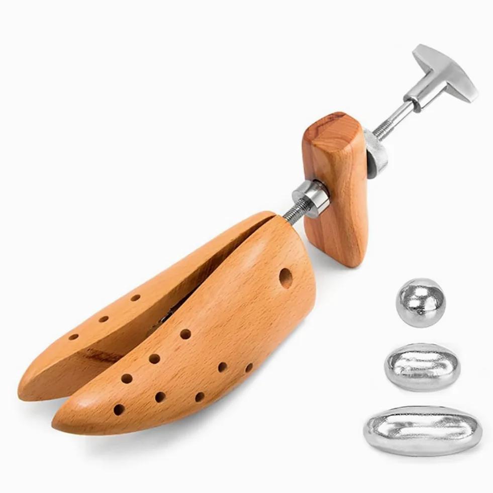 Horma Ajustable De Madera Maciza, Horma Unisex con Partes para Juanetes Y Callos, Expansor De Horma De Madera, Adecuado para Zapatos De Cuero Y Zapatos Planos,48 to 50