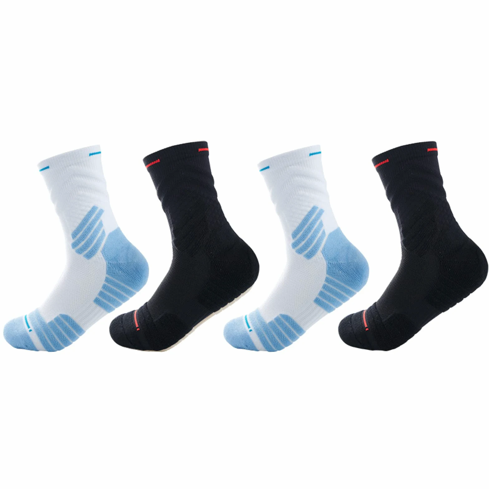 Calcetines Cortos Calcetín Calcetines Tobilleros Calcetines Deporte Calcetines De Baloncesto Para Hombre, De Tubo Medio, De Caña Alta, Para Deportes, Fitness, Toalla Para Correr, Parte Inferior, Calce
