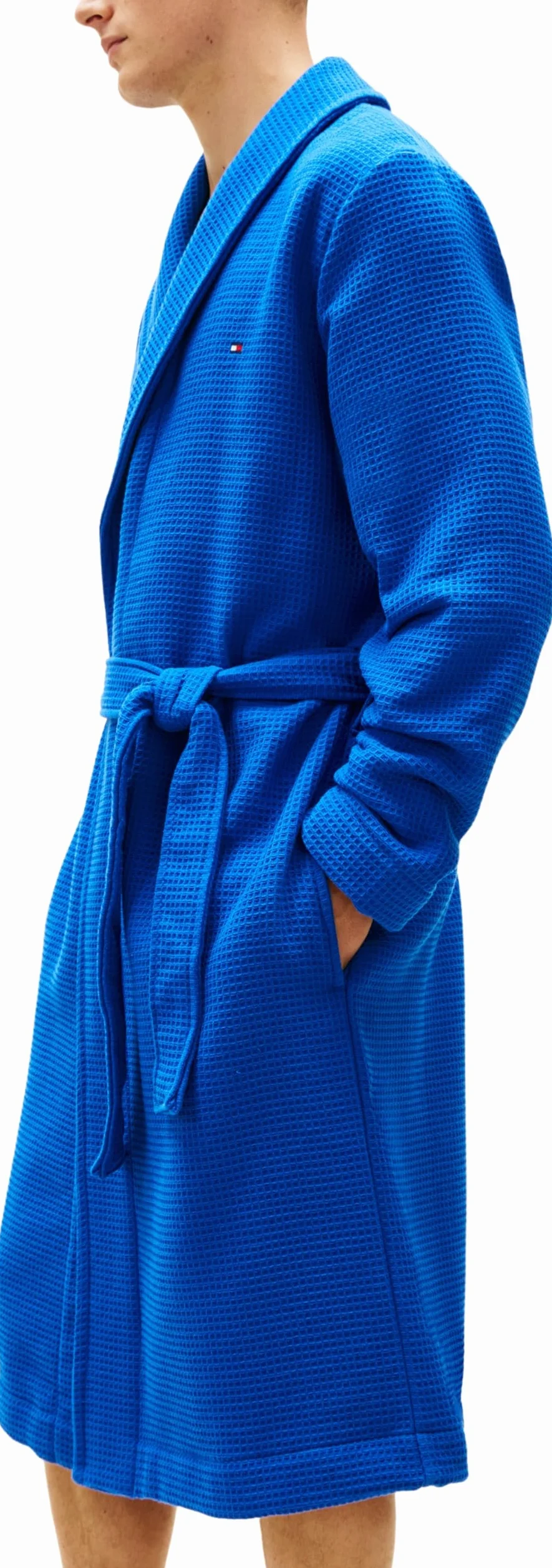 Tommy Hilfiger Waffle Bathrobe Um0um03524 Albornoz Hombre