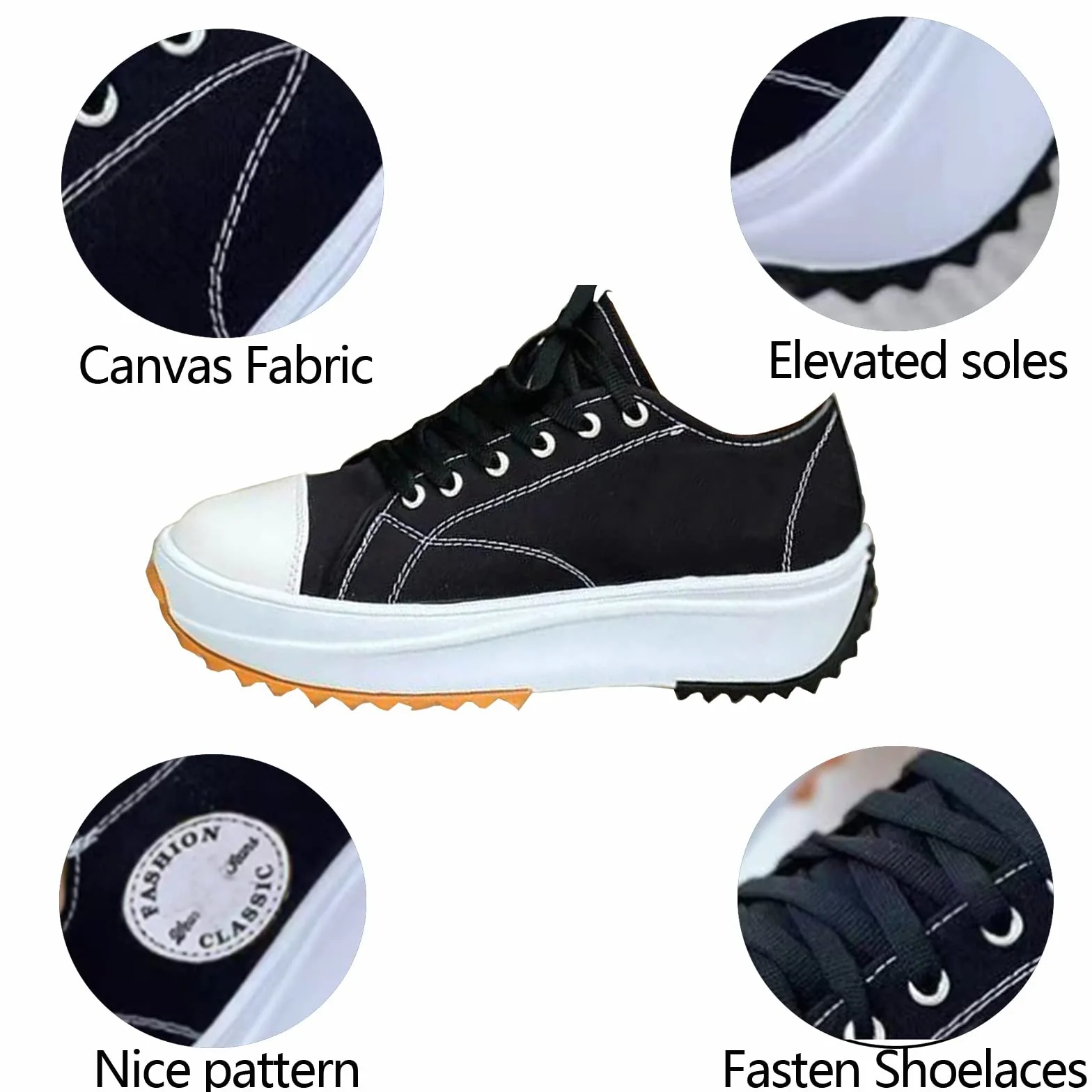 SAHRY Zapatillas De Moda De Lona para Mujer, Zapatos De Lona con Plataforma para Mujer, Respirable Zapatillas De Deporte De Las Señoras, Zapatos Deportivos De Ayuda Baja para Damas,Red-38