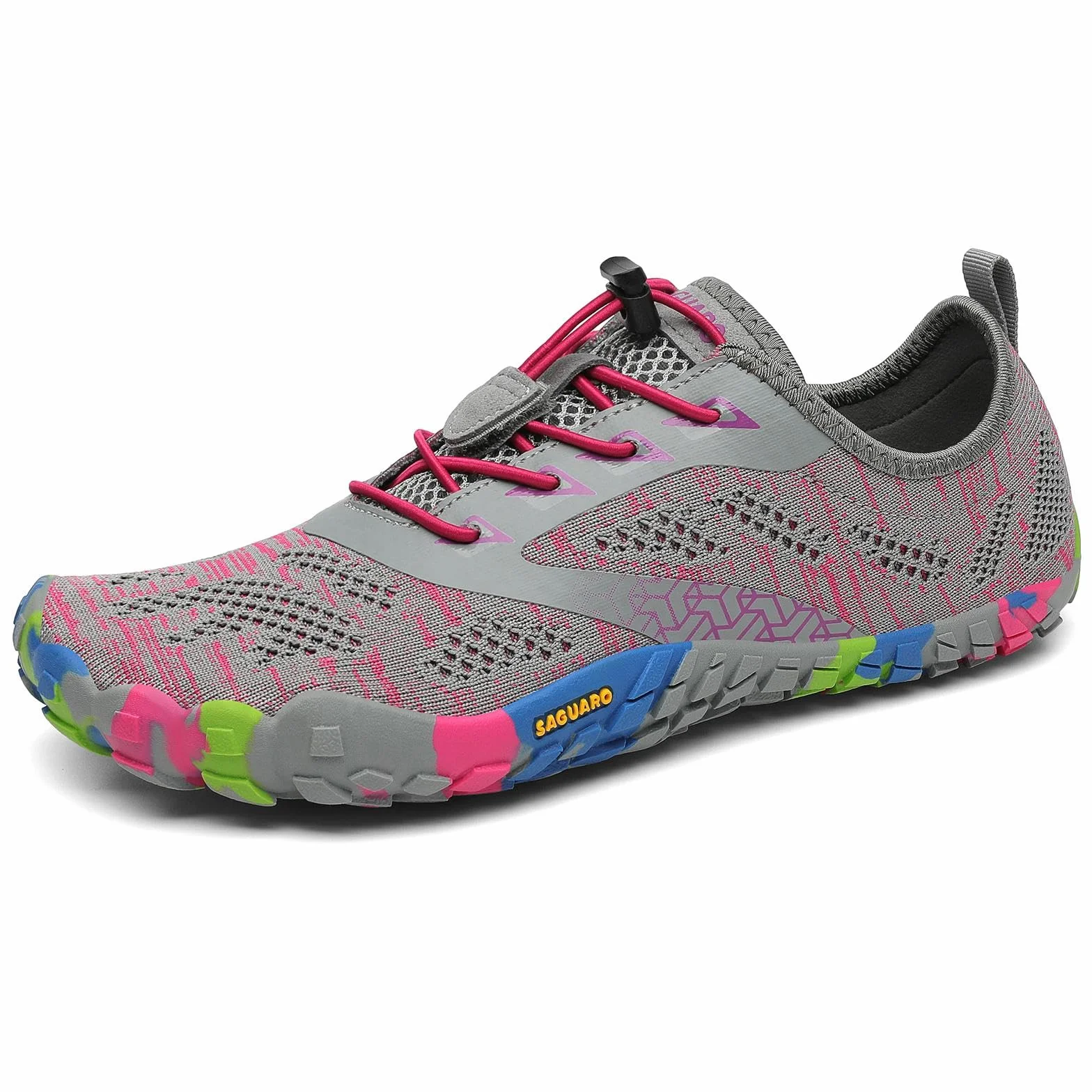 SAGUARO Buty Minimalistyczne Cinco Dedos Zero Drop Lekkie Bieganie Siłownia Wędrówki 36-48