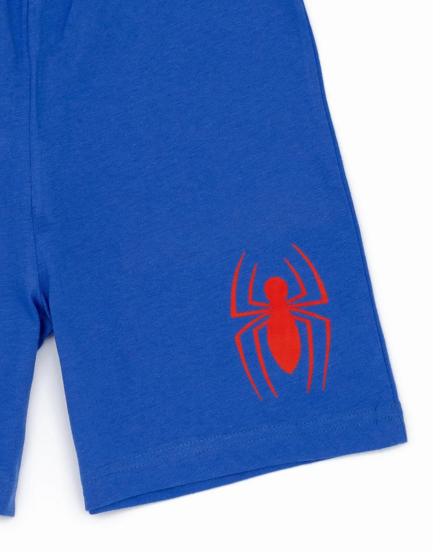 Marvel Spiderman Pijama Niño Azul Rojo Camiseta Shorts PJs Oficial