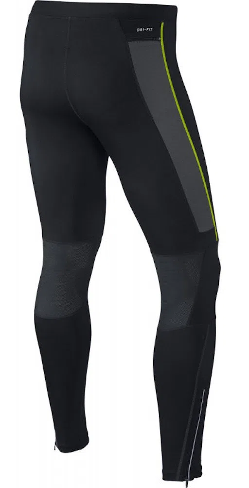 Nike DF Essential Tight - Mallas para Hombre, Color Negro
