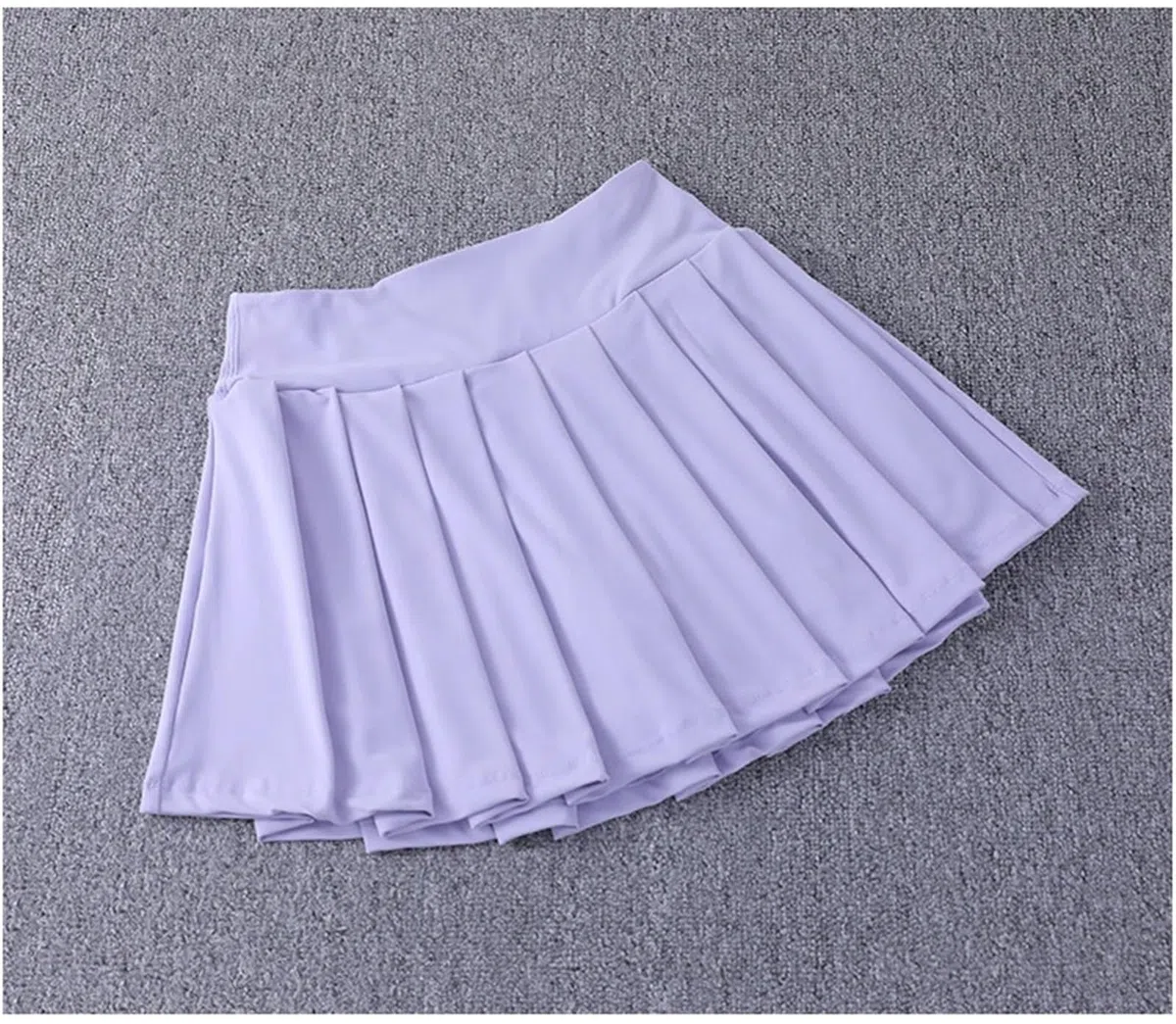 Falda de Tenis Plisada Nailon Talle Alto for Mujer